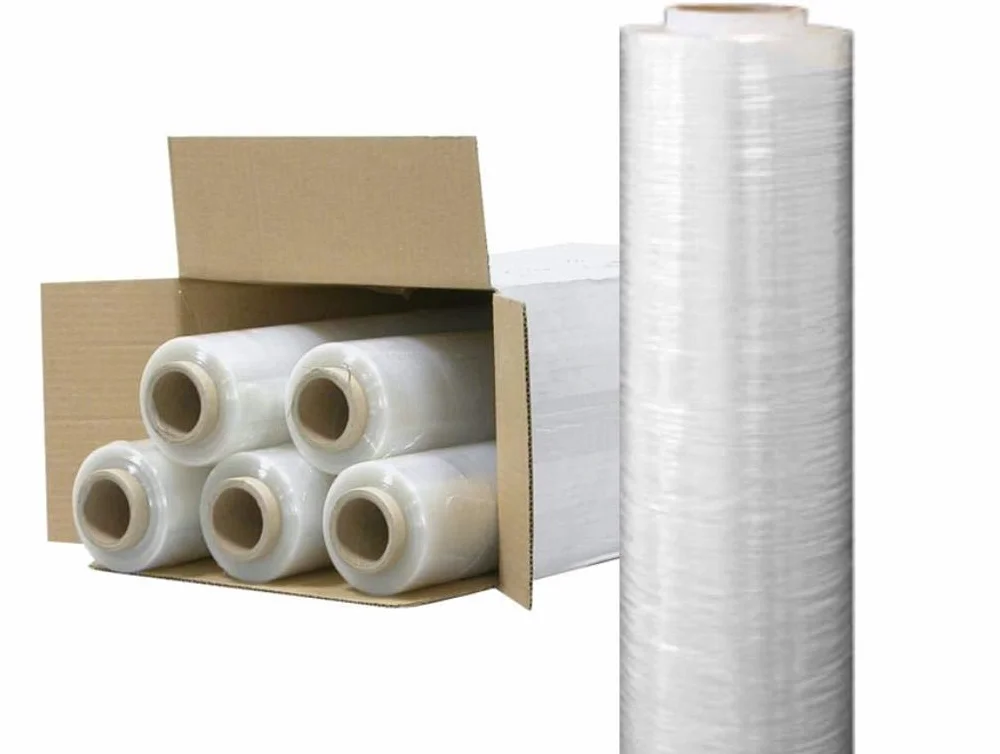 Pellicola in Polietilene per Imballo 50 cm x 400 m 23 Micron 6 Bobine