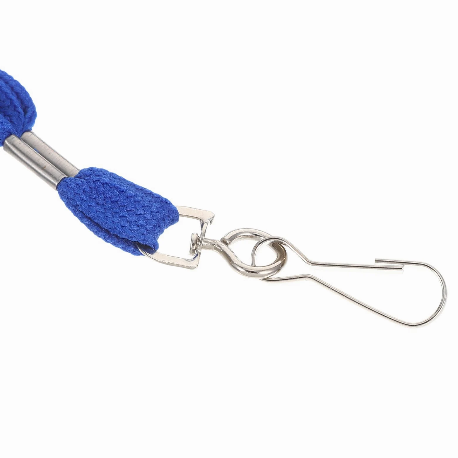 100 pezzi Laccio da Collo Porta Badge con Clip Resistente per Id Card e Tessere Cordino Professionale Leggero e Sicuro per Scuola Ufficio Eventi