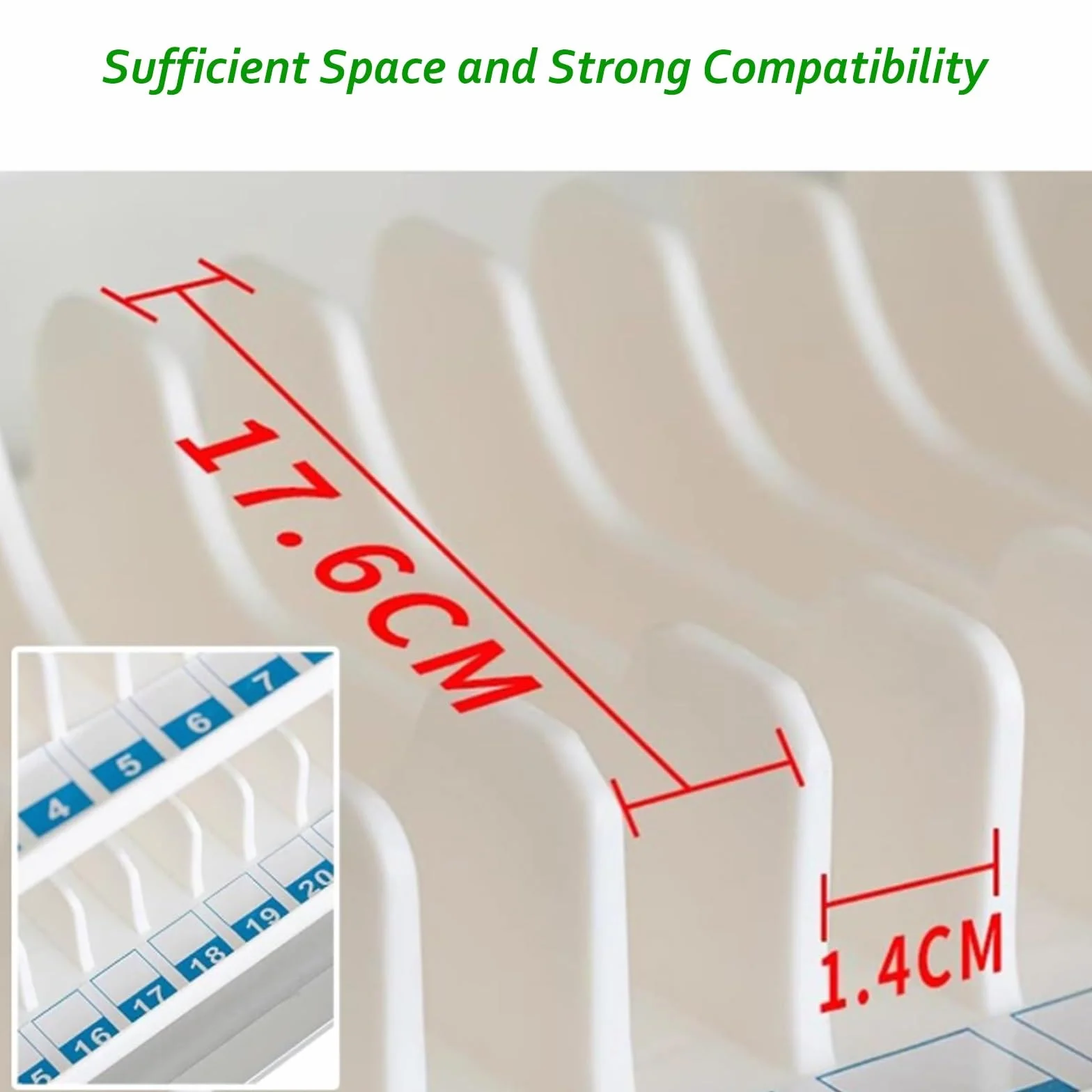 Supporto da parete per telefono cellulare in lega di alluminio per aule da 12 a 72 scomparti, perfetto per scuole, sale riunioni, fabbriche, palestre, salvaspazio, 26,5 x 20 x 60,5 cm
