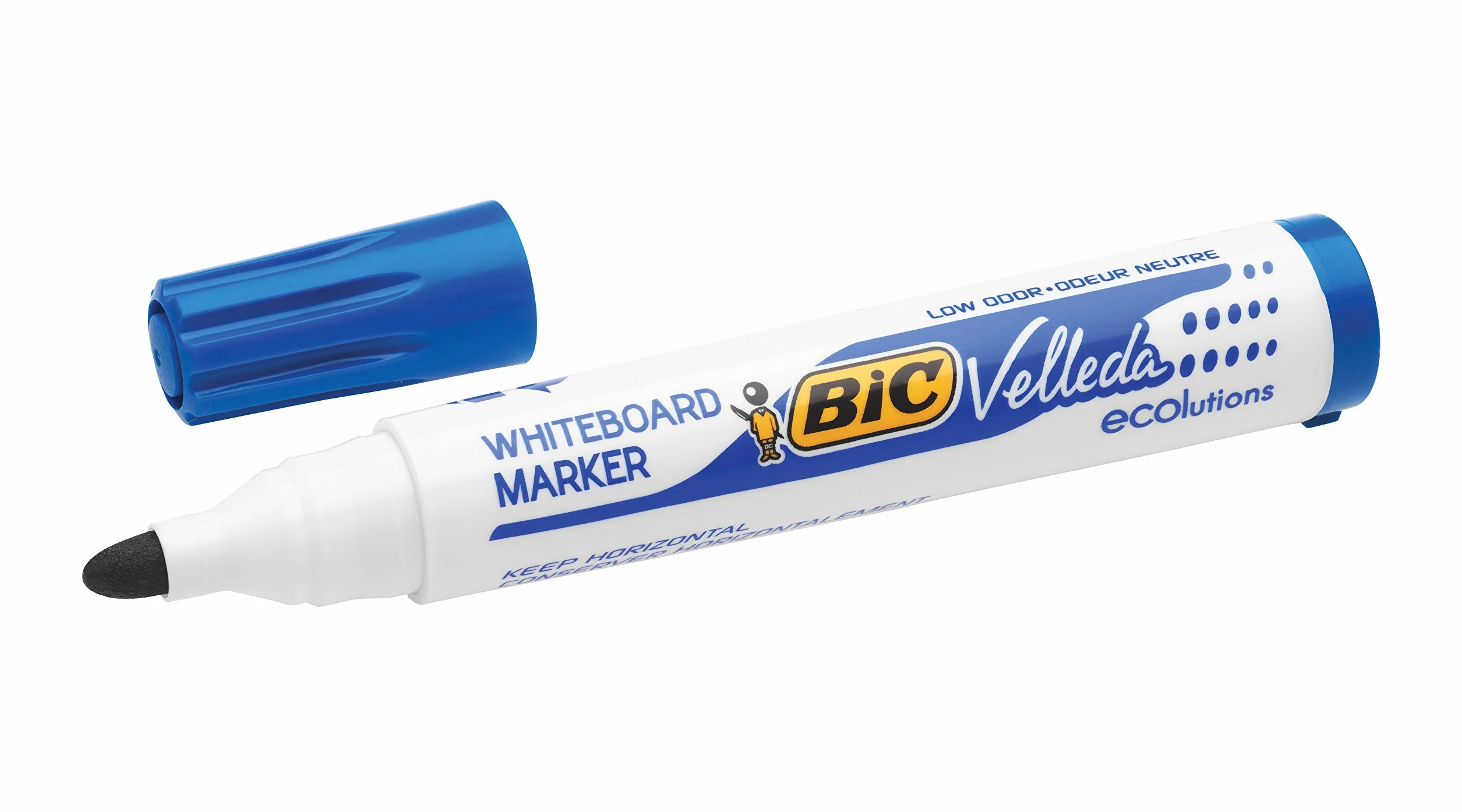 BIC Board Marker Bullet Tip 3, Whiteboard, 12 Pezzi