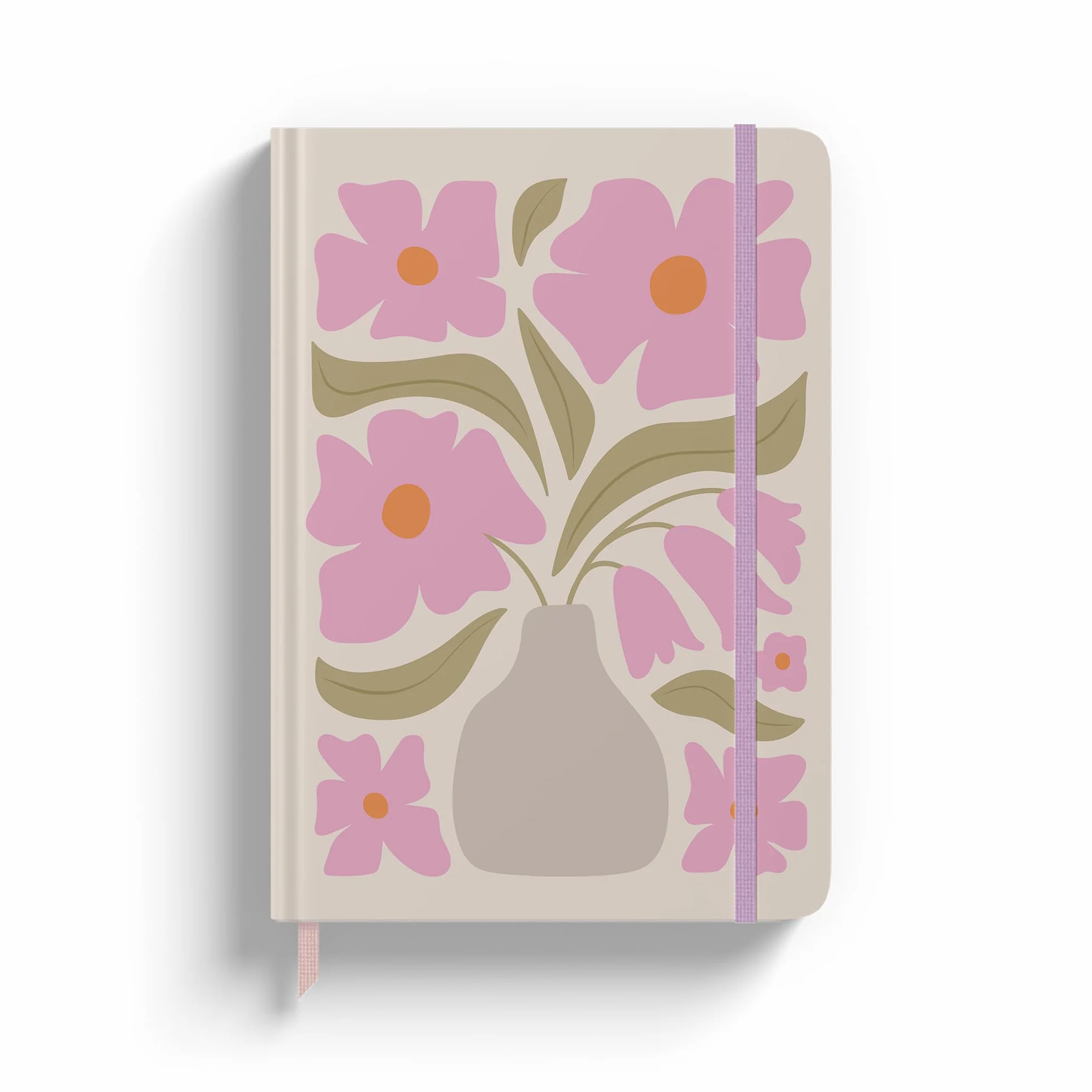 Rileys & Co Taccuino Rigido 8x6 Pollici 240 Pagine a Righe Floreale