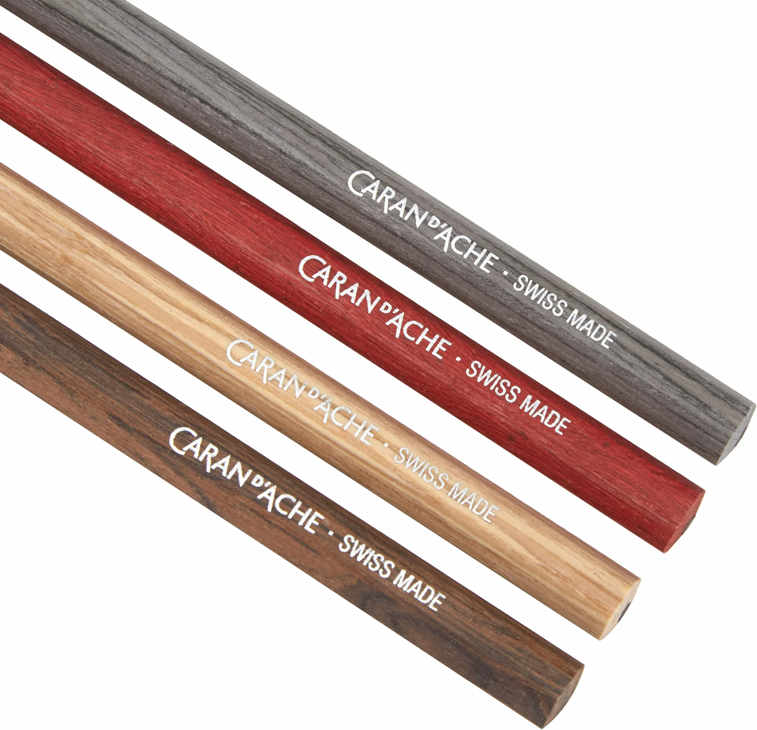 Caran d'Ache 0361.414 Les Crayons de la Maison 4 - Matite profumate HB, colore: Argento