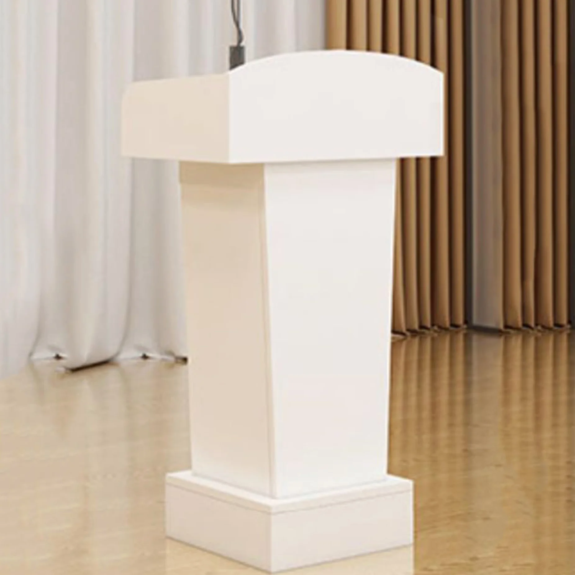 Bancone Reception,Tavolo Alto,Banco Reception,Supporto per Podio,Chiesa Pulpito,Banco Cassa per Negozio,con Cassetti e Ripiani di Stoccaggio,per Matrimonio,Chiesa,Conferenza,Aula,Ufficio,Bar(White)