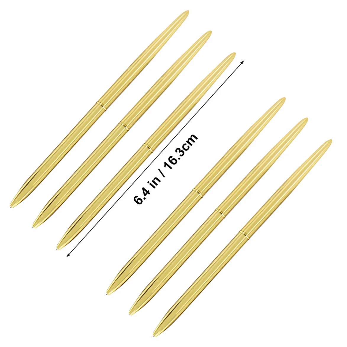Ciieeo 3 Set Di Penne A Sfera in Metallo Penne Scolastiche Doppia Penna A Sfera in Metallo Per Ufficio Forniture Scolastiche Penne A Sfera 6 Pezzi*3