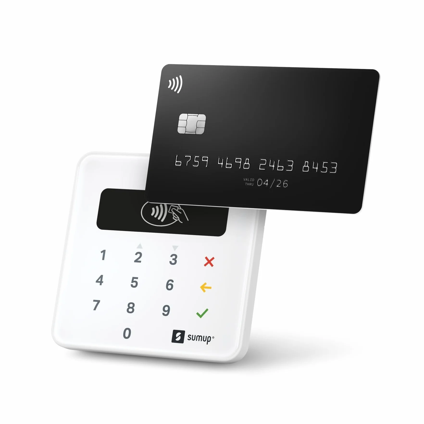 Sum Up Air - Lettore Carte Visa, V PAY, Mastercard, Maestro o American Express. Contactless (NFC)