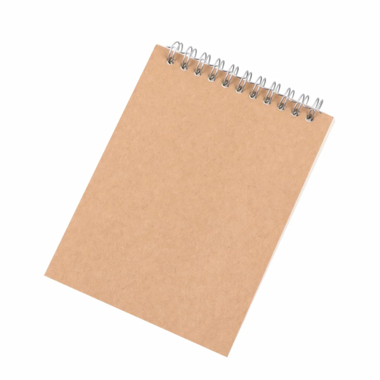 Hemobllo 12 pezzi Quaderni Kraft Spiralati e Appunti Blocco Note per Scuola e Ufficio Copertina Resistente Pagine Lisce per Scrittura e