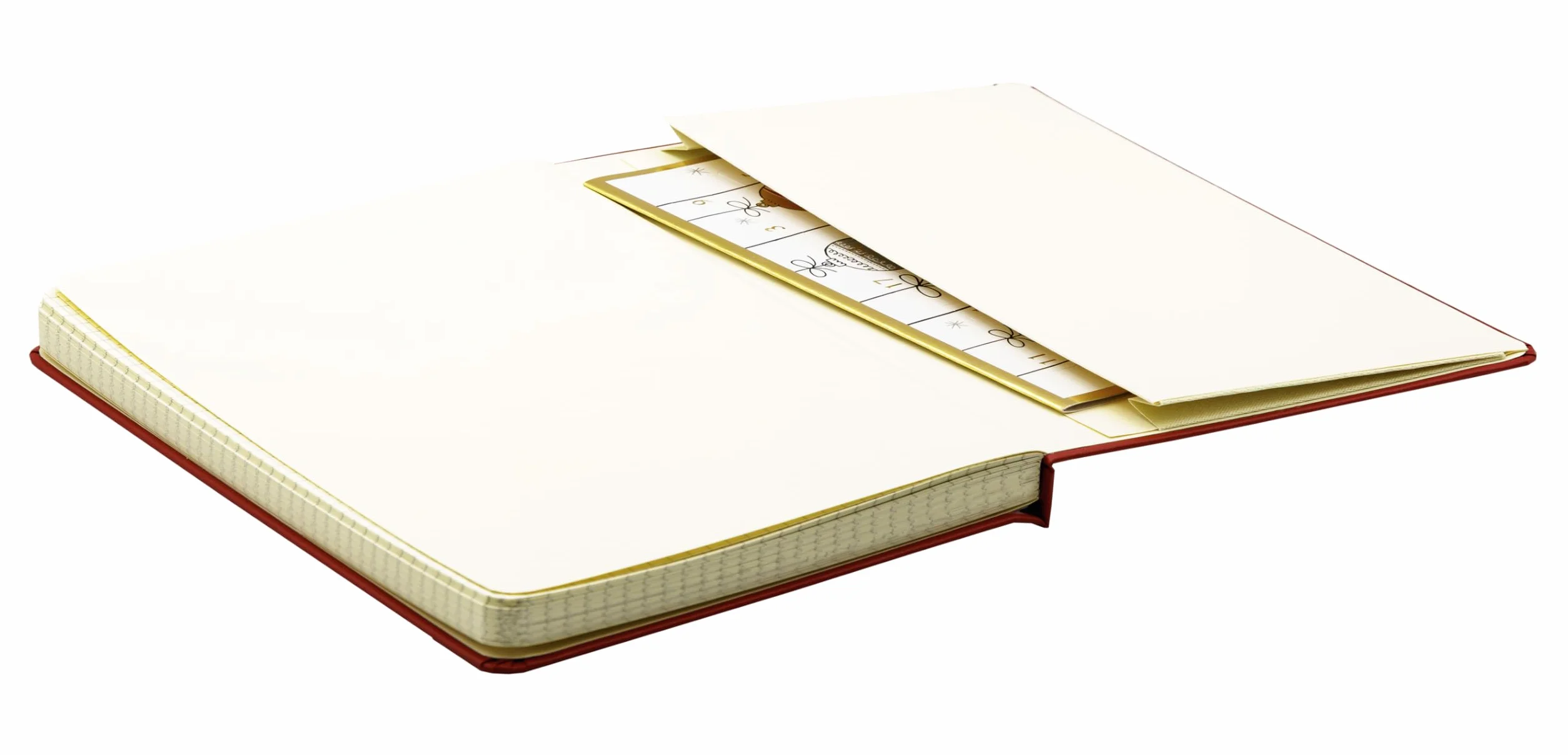 Taccuino A5 a Quadretti 192 Pagine con Tasca Interna Segnalibro Chiusura Elastica