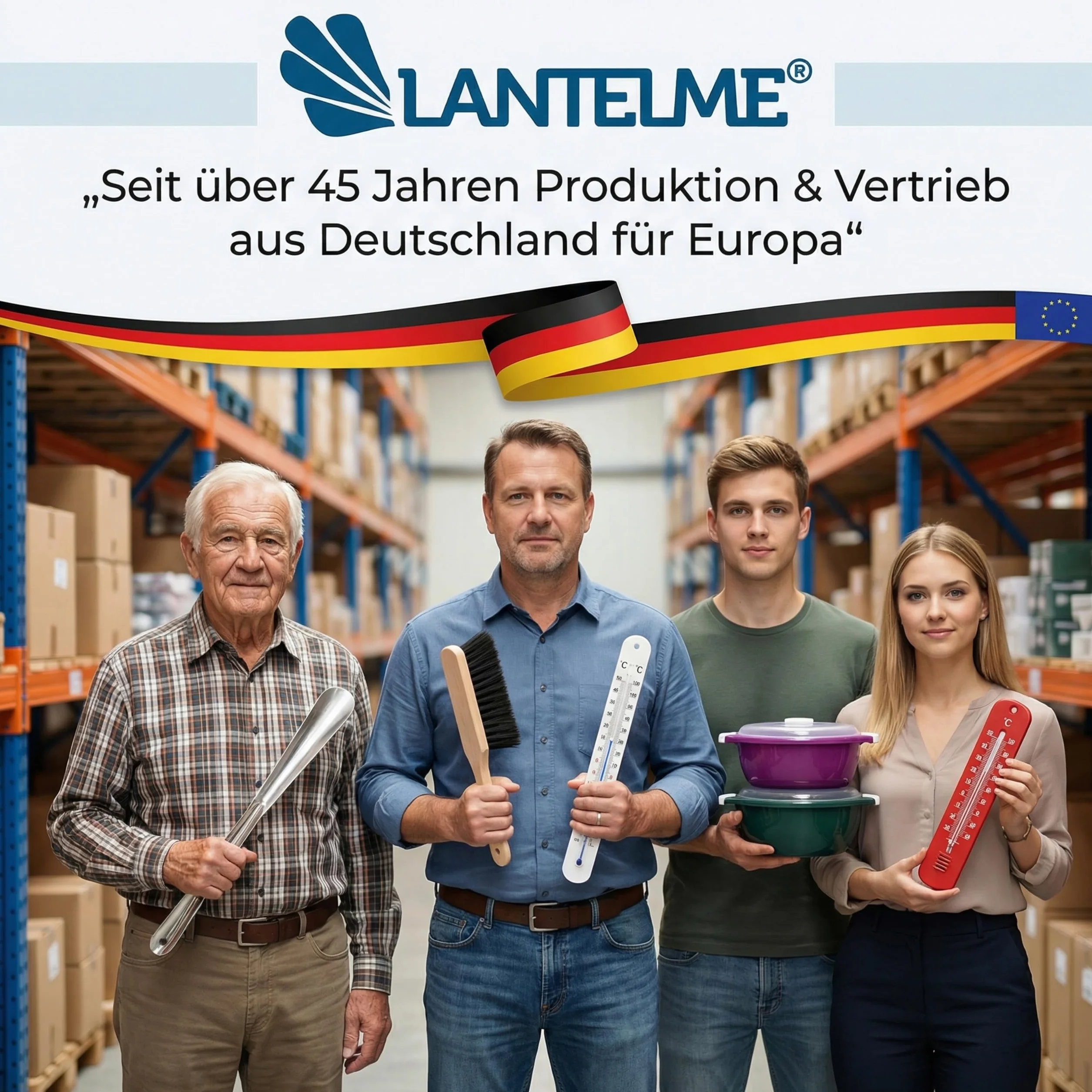 Lantelme Termometro da Laboratorio in Vetro 0-200°C 30 cm Ø 0,7 cm Resistente agli Acidi e Solventi
