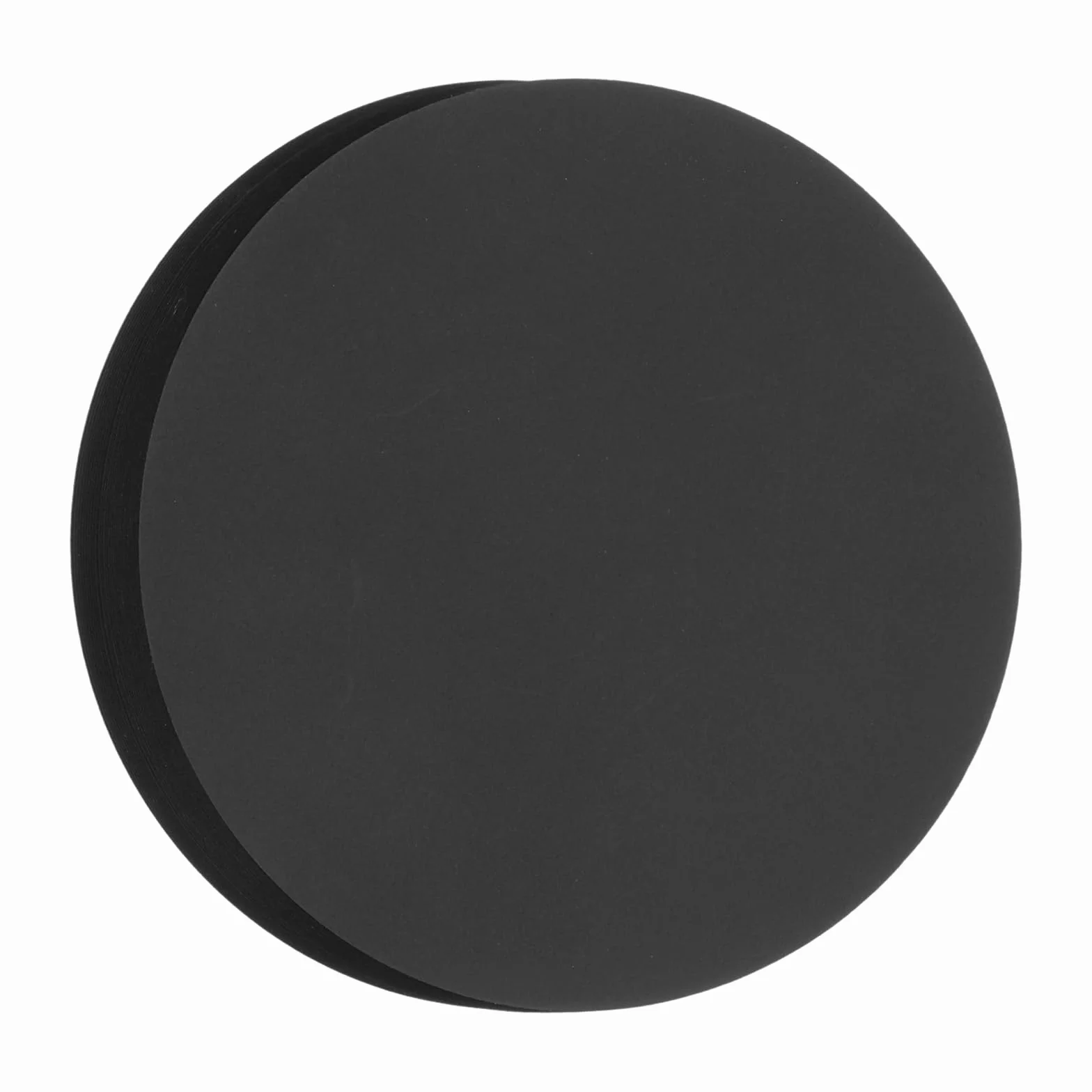 QUARKZMAN 6 Pollici Cerchi Neri Ritagli di Carta, 200gsm Cartoncino Circolare 30pz per Decorazioni Fai da Te