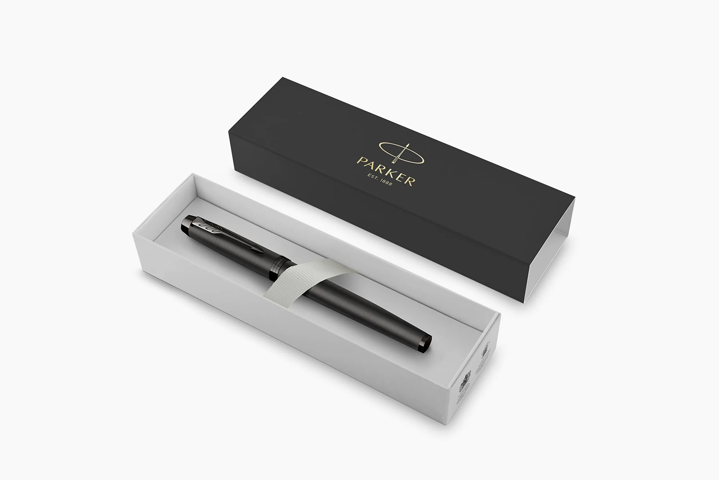 PARKER Penna roller IM Monocromatico Bronzo PVD F Nero