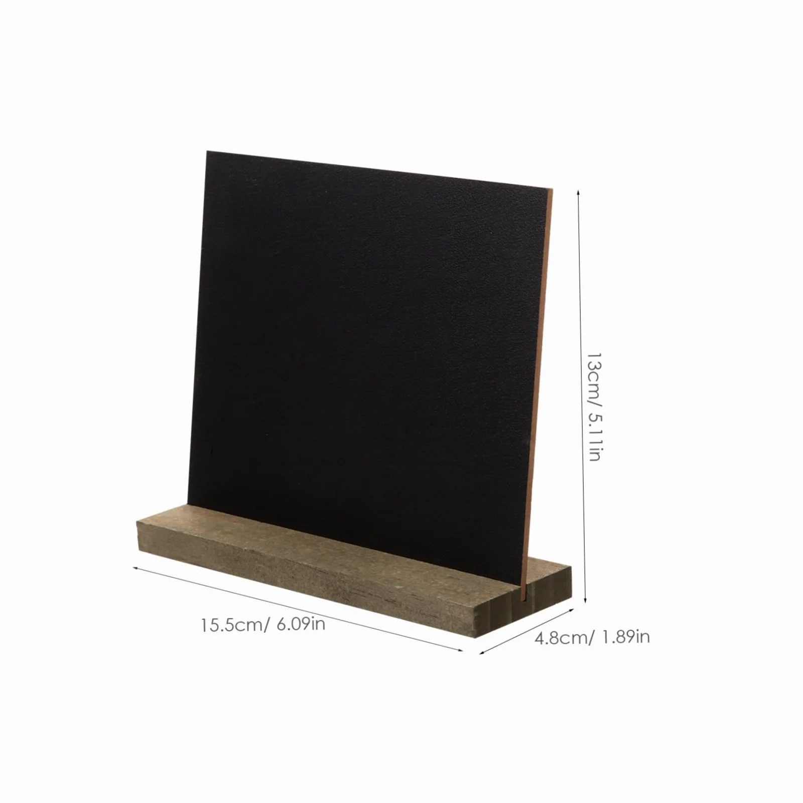 NUOBESTY 10pezzi Lavagna Decorativa in Legno Mini Lavagna Per Appunti Fai Da Te Bacheca Personalizzabile Per Porta e Finestra Per Casa Scuola e Ufficio