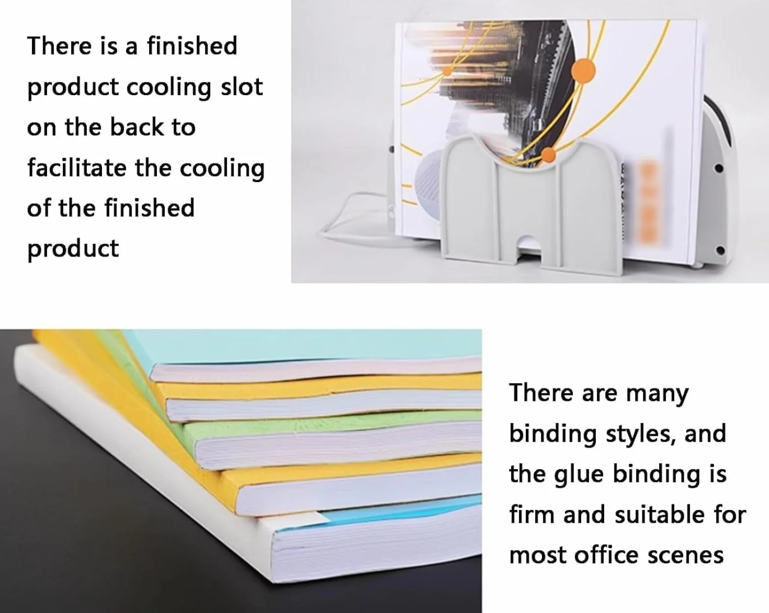 Rilegatrice Elettrica Portatile A Caldo Per Ufficio, Rilegatrice Termica A4 Con Spessore Massimo Di Rilegatura 33 Mm, Kit Di Rilegatura Per Libri A4 Rilegatura Rapida 1 Minuto Per Documenti E Report