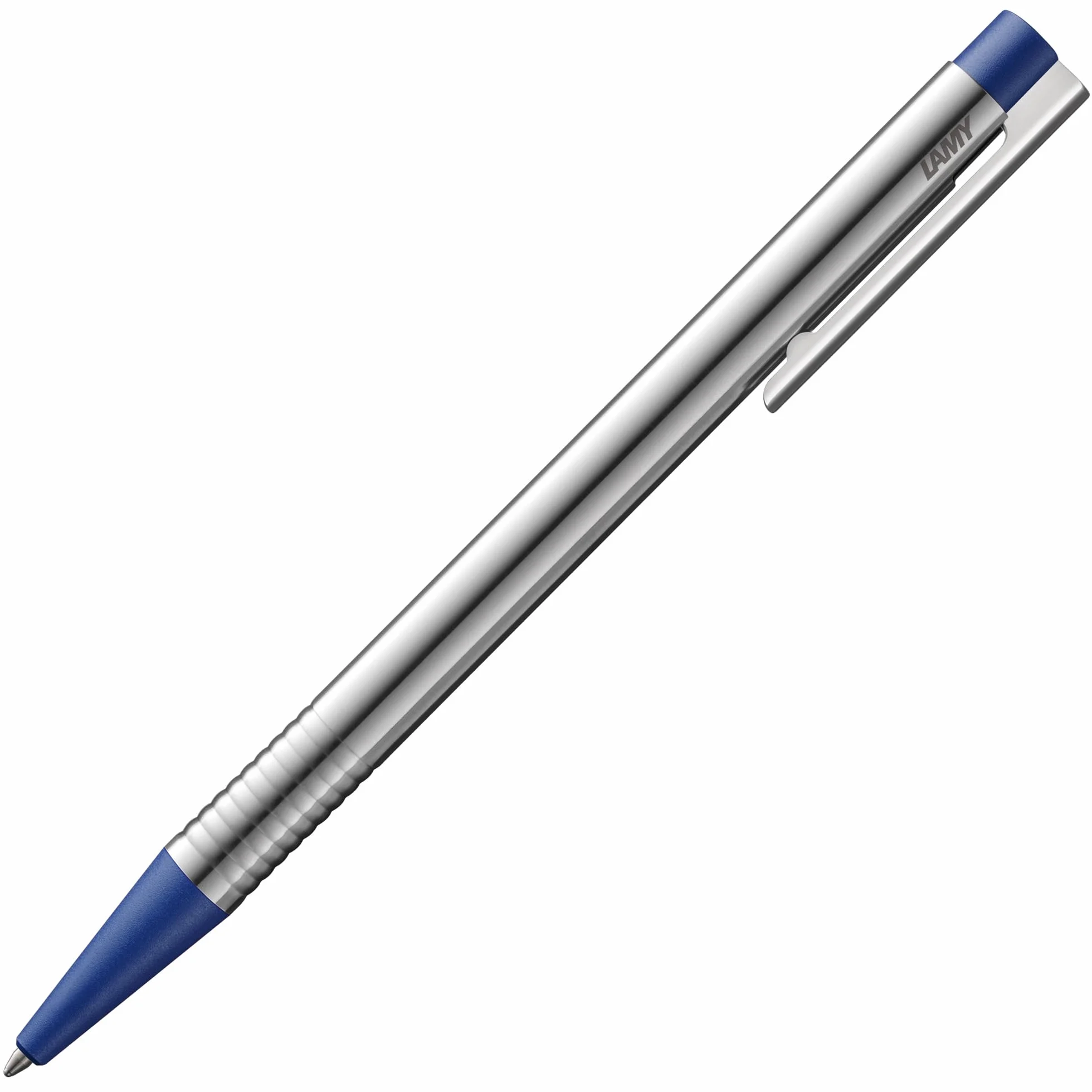 Lamy Logo Matt Blue Penna a Sfera Acciaio Inossidabile Tratto M Ricambio M 16 Blu