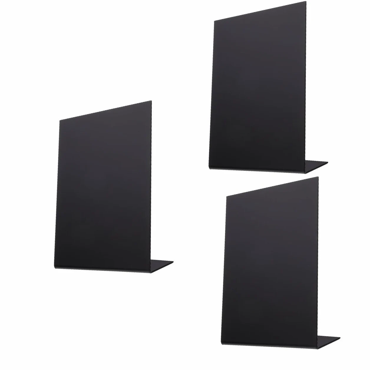 Ciieeo 3pezzi Lavagna Cancellabile Per Decorazioni Da Tavolo Lavagnetta Piccola Per Matrimoni e Eventi Base Solida e Design Elegante Perfetta Per Casa e Ristoranti Nera