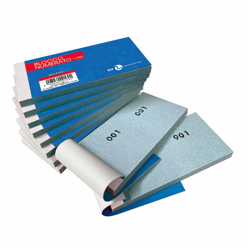 BM BeMore MOD 9 10 Blocchi numerati da 1 a 1000 13 x 6 cm