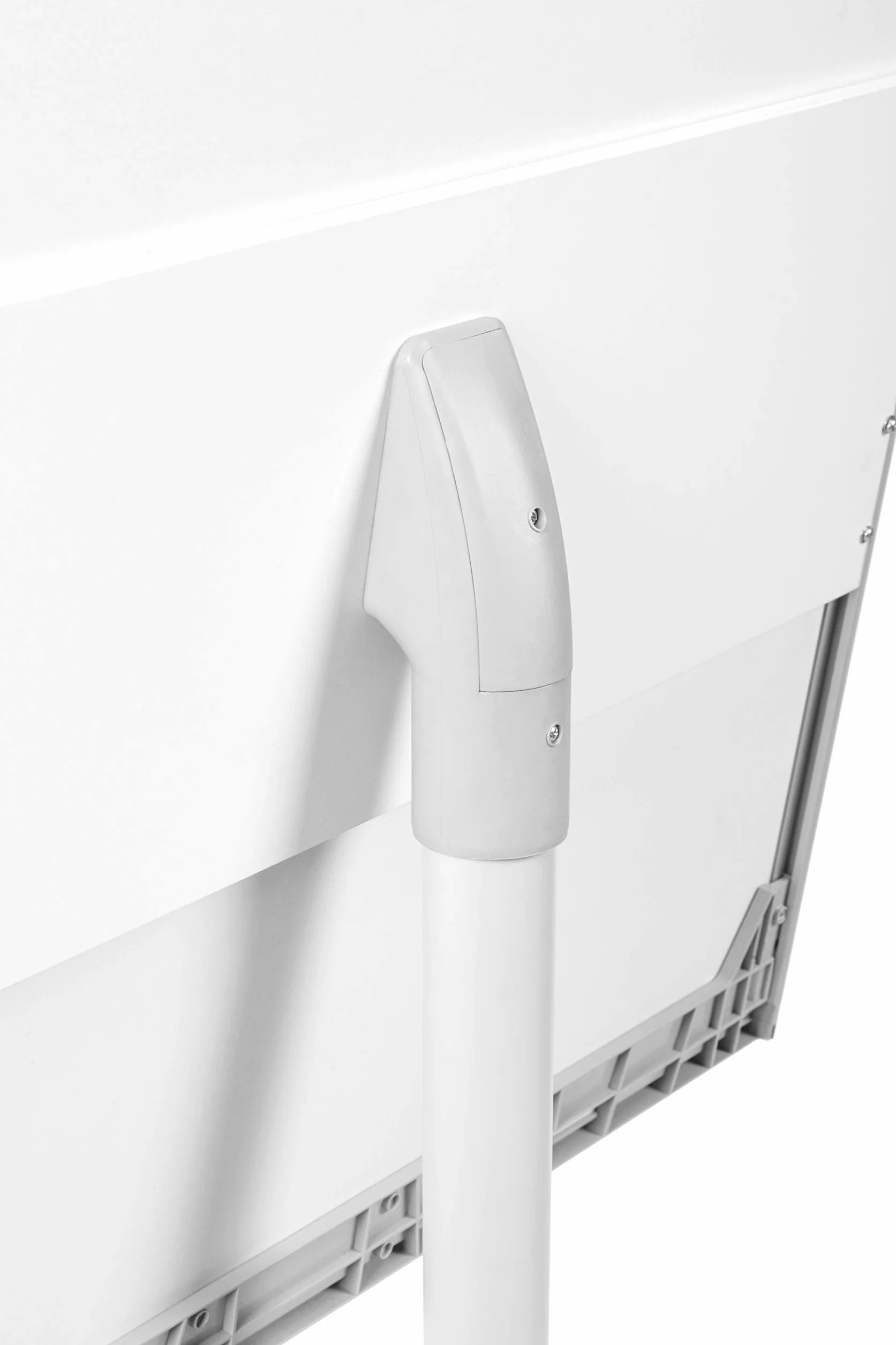Bi-Office Lavagna Portablocco Mobile Smart, Lavagna a Fogli Mobili Portatile Con Cornice Grigia, Superficie Magnetica, Dimensioni Panello Euro 700 x 1000 mm