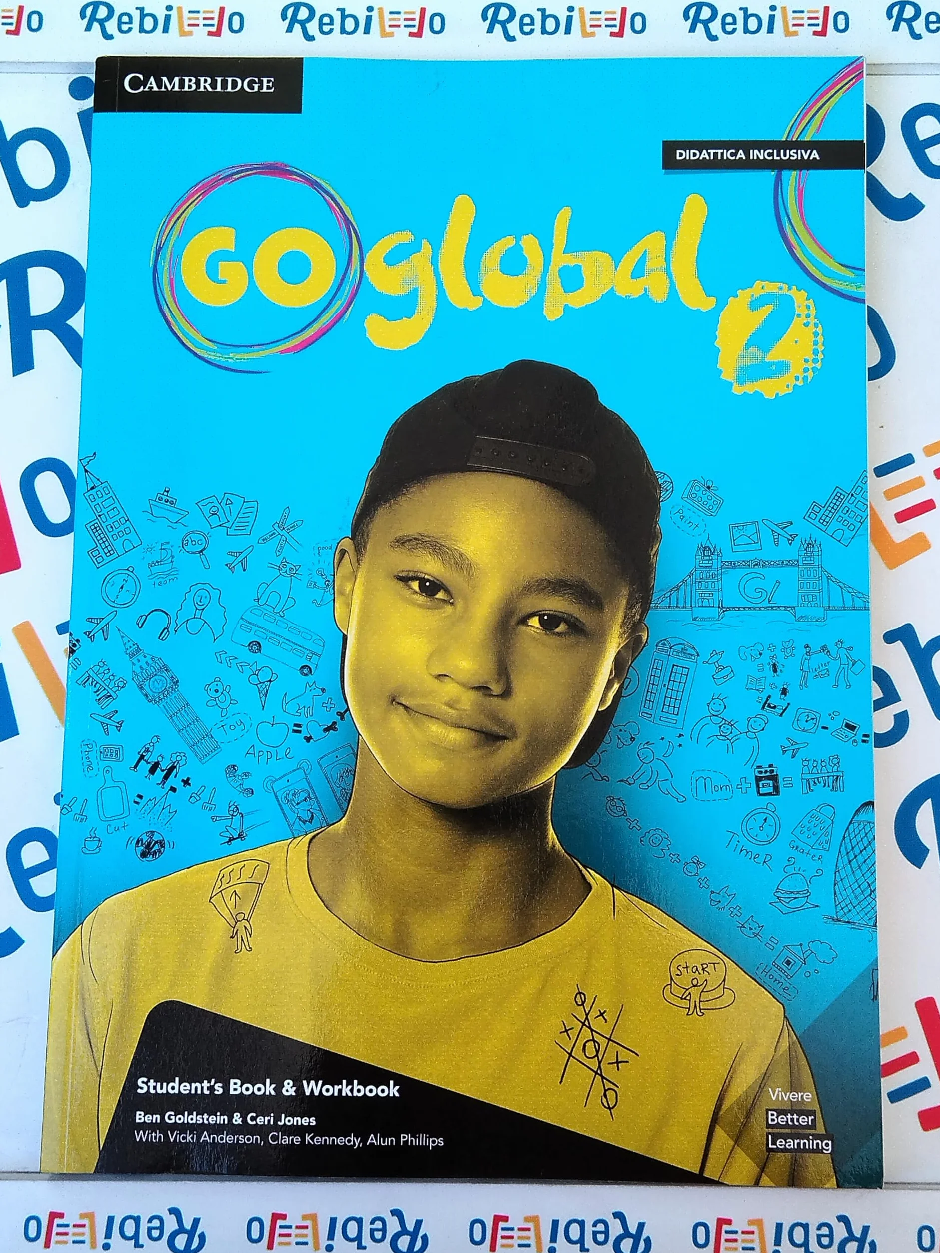 GO GLOBAL STUDENT'S BOOK/WORKBOOK + EBOOK 2 - (9781108610476) + Materiali didattici – Rebillo