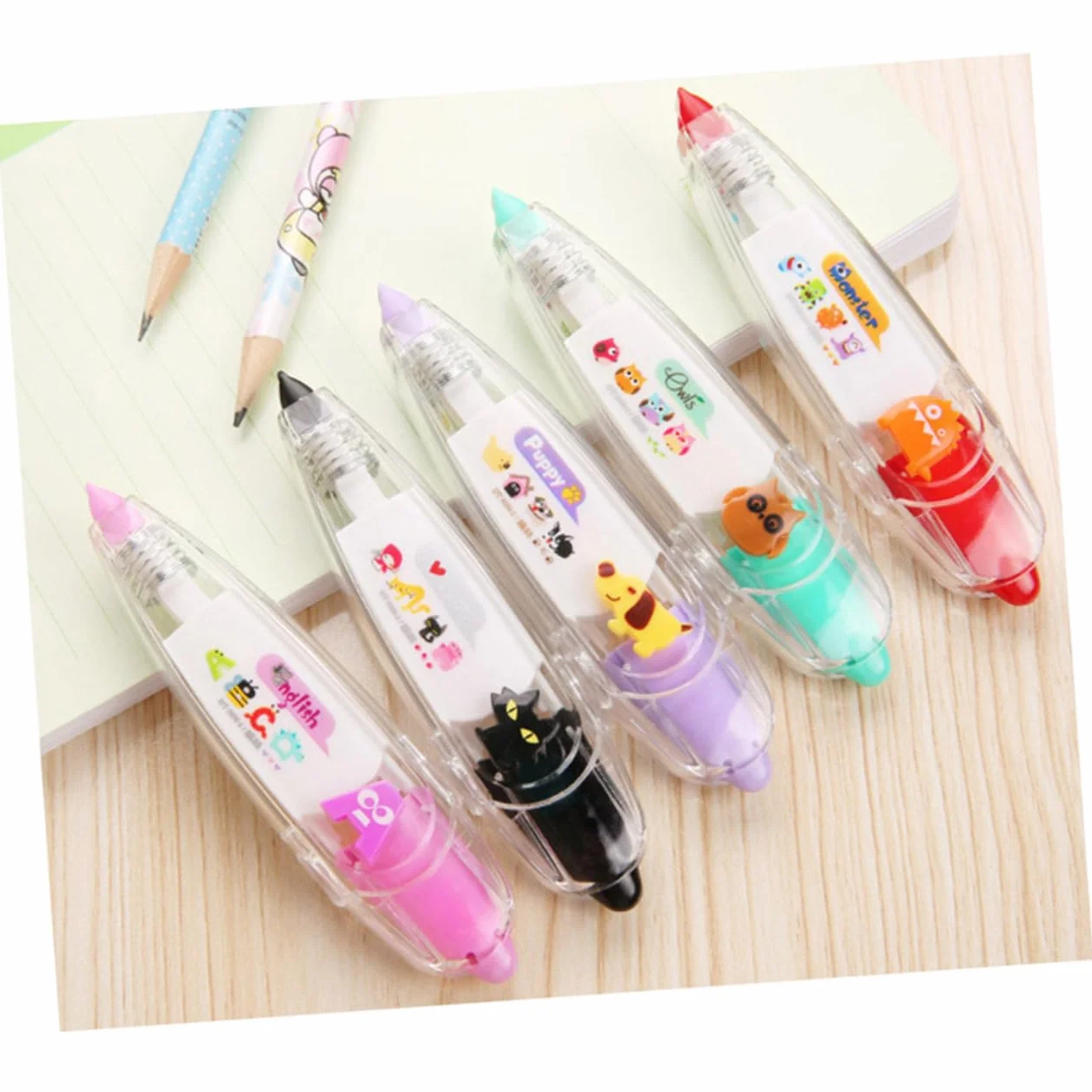 SHINEOFI 15pezzi Nastro Decorativo Con Design Carino Per Scrapbooking e Diari Facile Da Usare e Pratico Per Ufficio e Scuola Stile Misti