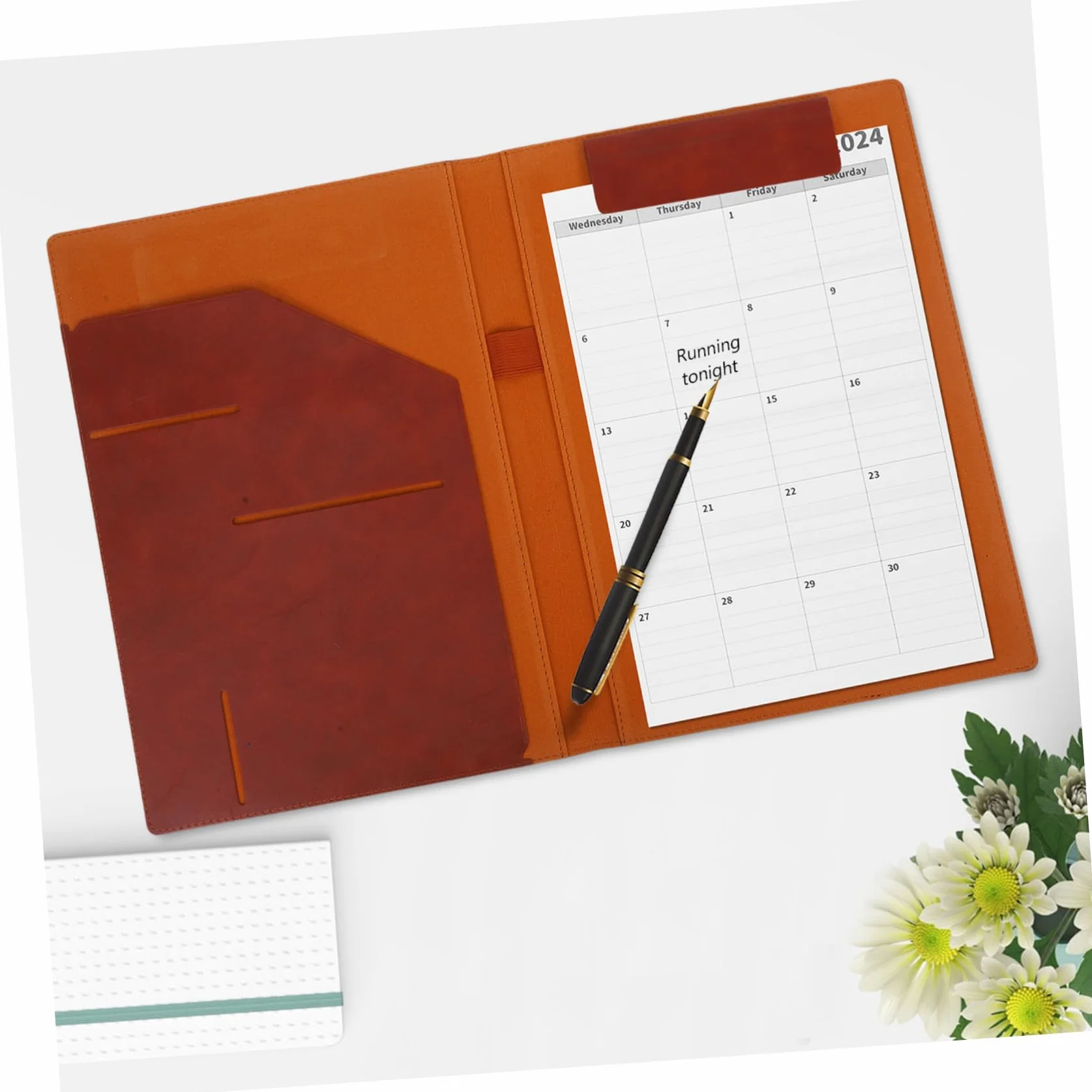 Cartella Aziendale Cartelle Portafoglio Una Cartella Padfolio Notebook Raccoglitore Borsa Di Stoccaggio Per Ufficio Porta Documenti Organizzatore Di Documenti Di