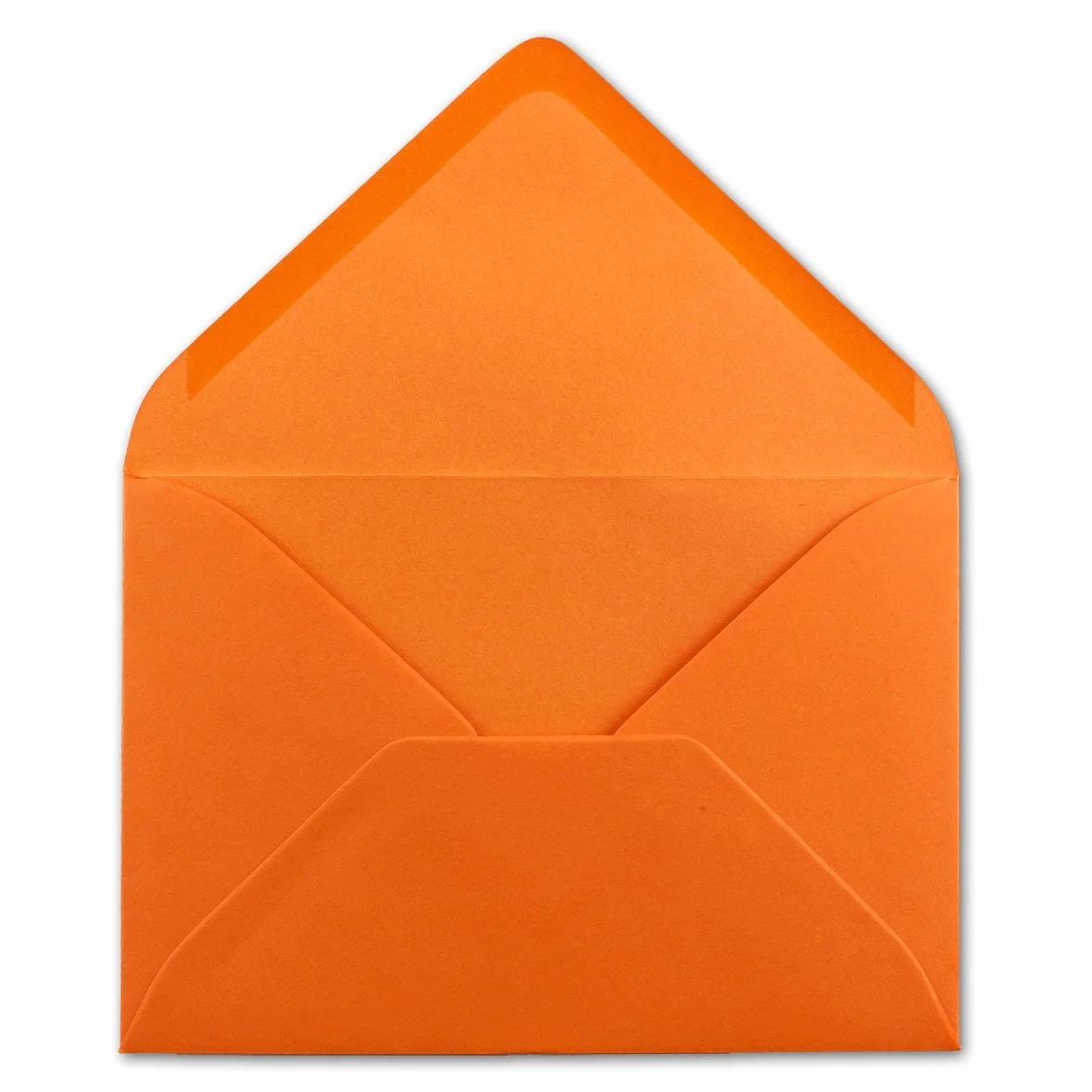 Buste da lettere 80 g/m² formato B6 175 x 125 mm chiusura adesiva 50 Umschläge Orange