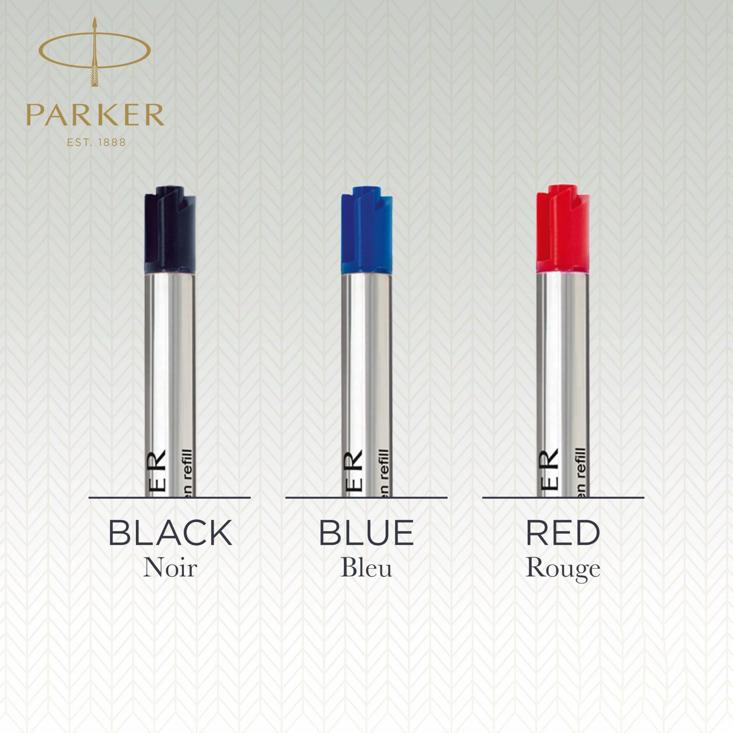Parker Quinkflow ricarica penna a sfera punta fine nero