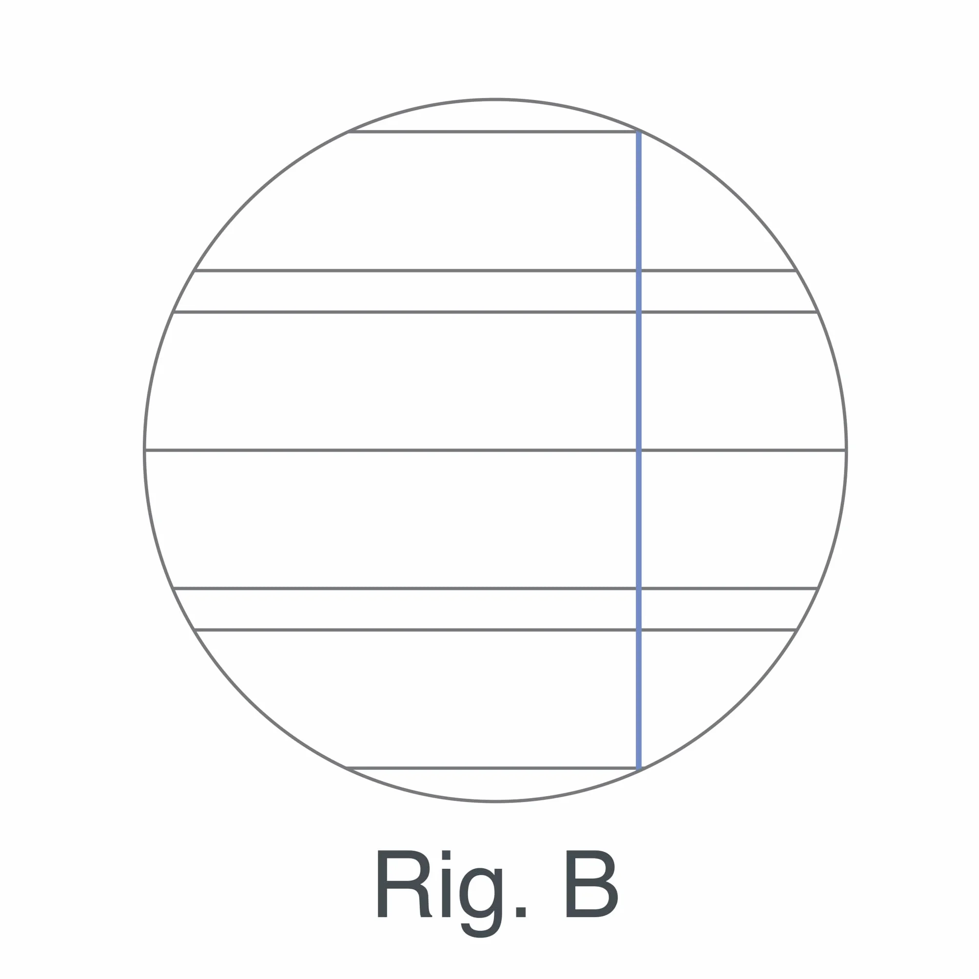 BM BeMore Ricambi Bandup A4 Con Banda Rinforzata Rigatura B Righe Con Margini 40 Fogli Carta 90G/Mq