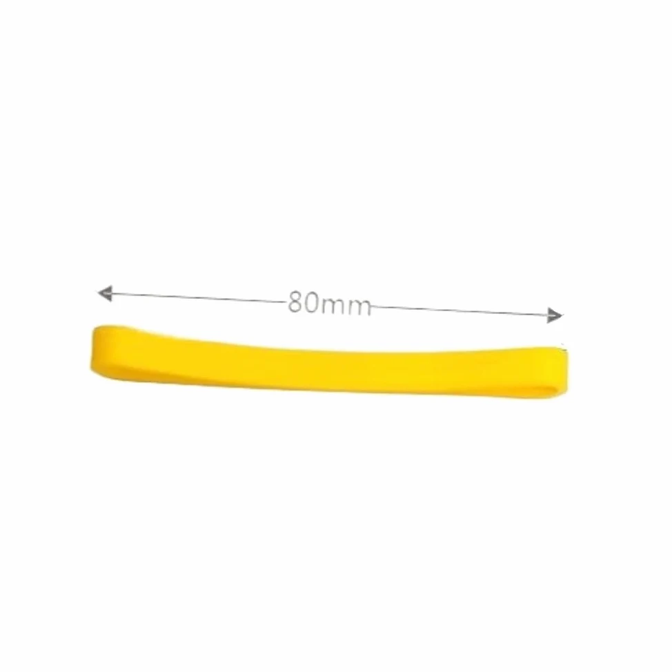 Elastici Elastici in Gomma, 10 Pezzi di Elastici in Silicone, Fasce Elastiche Colorate da 3 Pollici for Legare Banconote, salvadanai, Biglietti, Artigianato, casa, Ufficio, Scuola