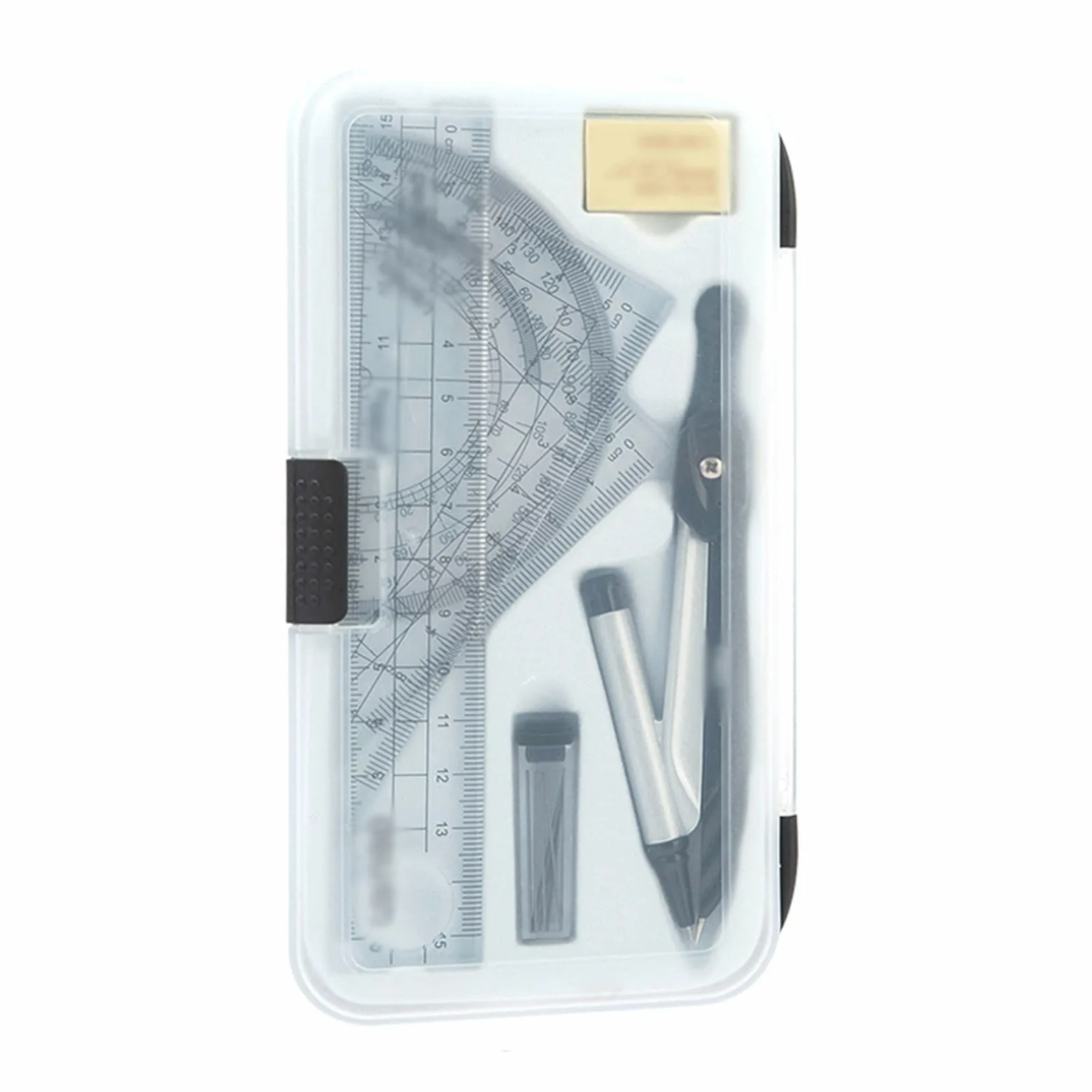 Kit da Disegno Bussola Set di Strumenti da Disegno Professionali Bussola Multifunzionale Apprendimento Matematica Speciale Geometria Disegno Forniture Matematiche Goniometro per la Scuola (Color : A