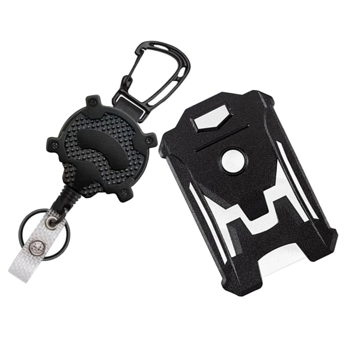 3sets Badge Retrattile Con Clip Custodia Per Documenti Id Compatibile Con e Resistente Protegge Danneggiamenti e