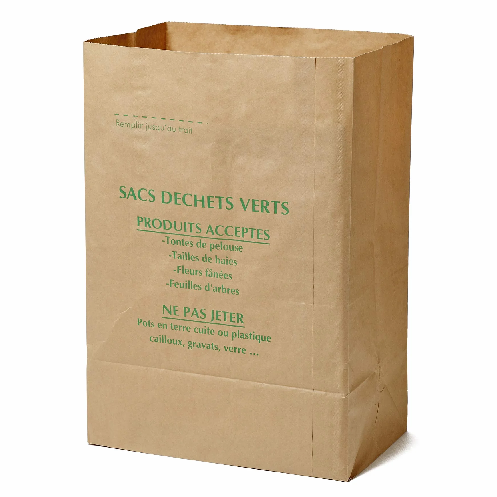 La Cordeline CJN29 Sacchetti per rifiuti carta kraft 125 l confezione 10 pezzi