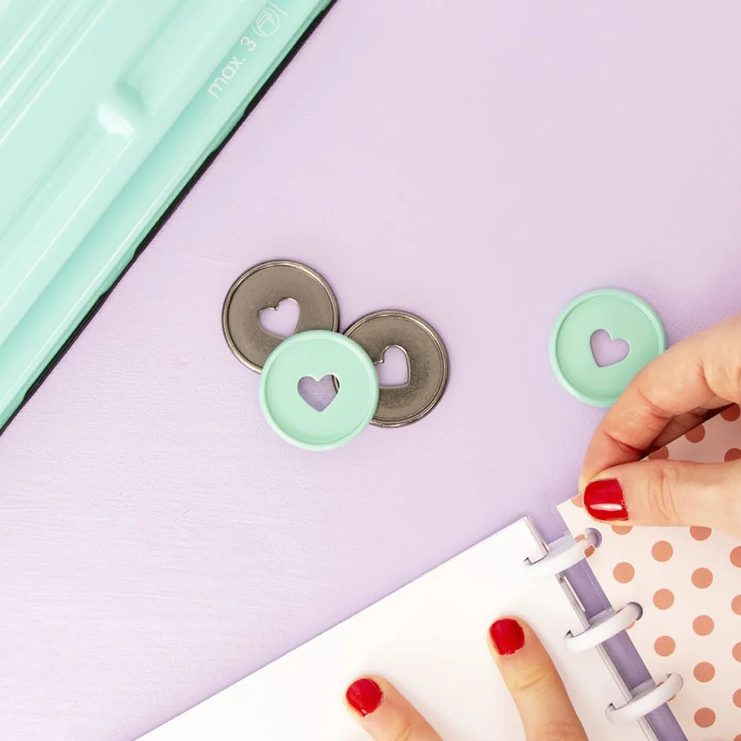 Craftelier - Perforatrice a 11 fori per planner, agende o quaderni XL speciali per scrapbooking | Capacità di punzonatura per 3 carte da 90 g/m2 | Dimensioni circa 32 x 9 x 5 cm