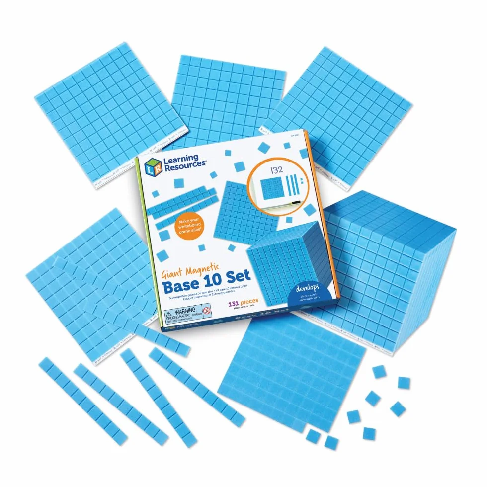 Learning Resources Set dimostrativo Magnetico con Sistema decimale