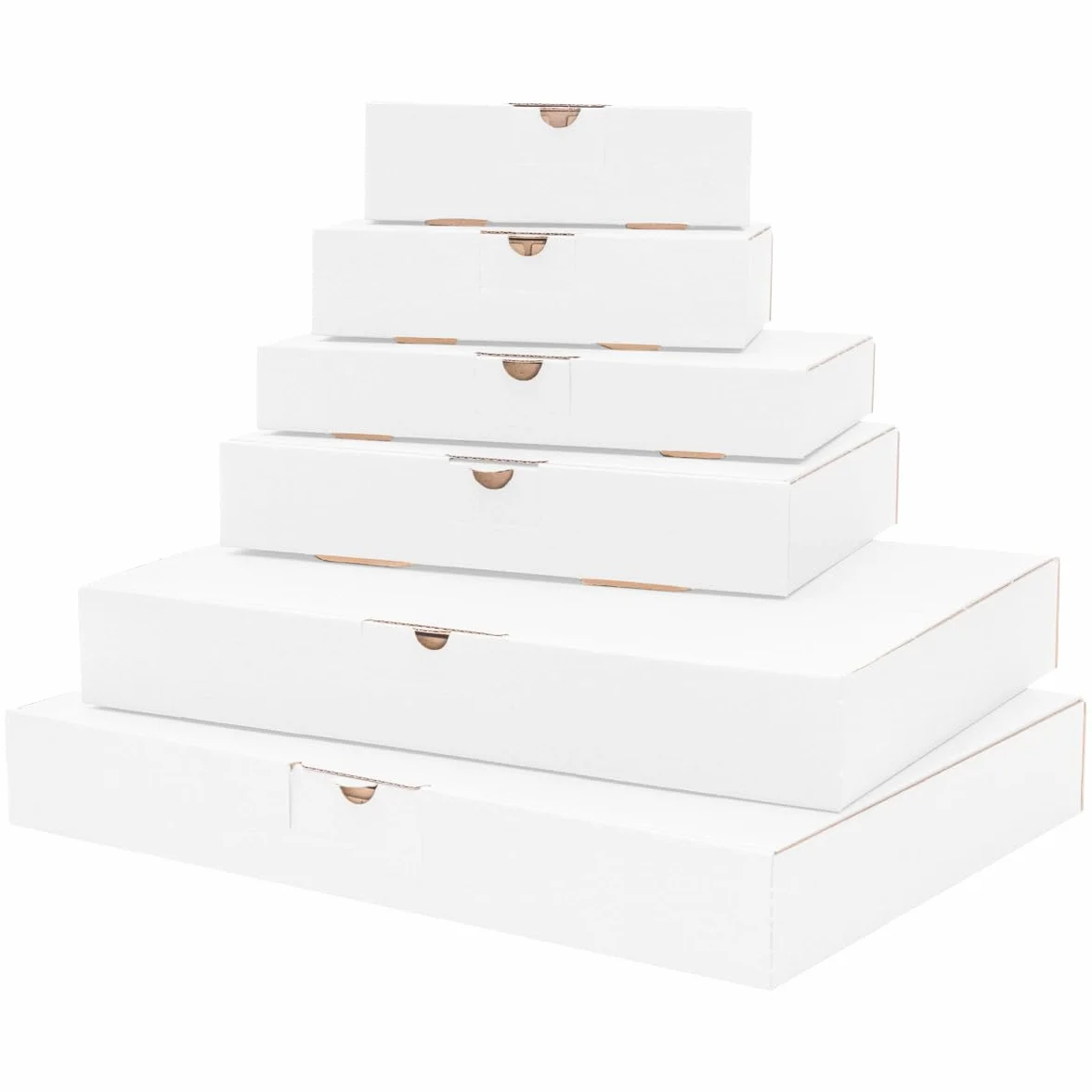 verpacking Scatole per maxi-lettere 350 x 250 x 50 mm Bianco [dimensioni e quantità selezionabili] DIN A4 | B4 Maxi lettera MB-5 scatola postale per posta merce confezione da 50 pezzi