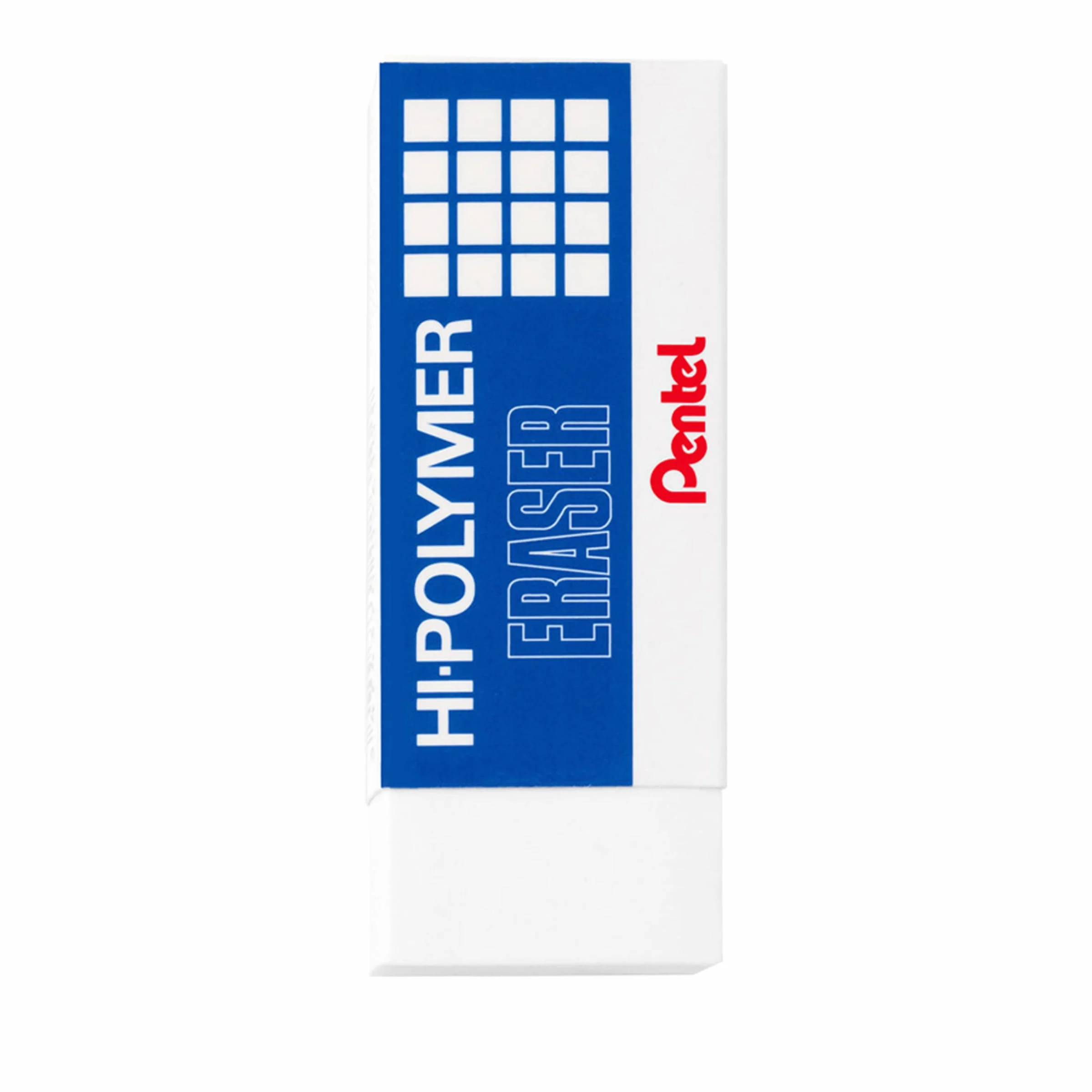 Pentel Hi-Polymer Jumbo gomma di plastica Gomme Bianco Confezione da 10