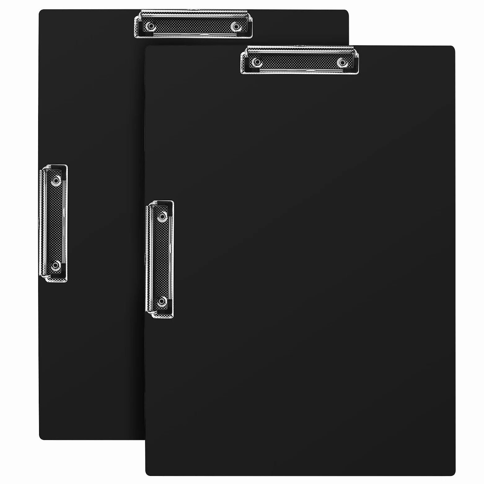 MUKLEI Confezione da 3 tavolette portablocco in plastica A3, 32,5 x 43,2 cm, con 2 clip in metallo, per ufficio