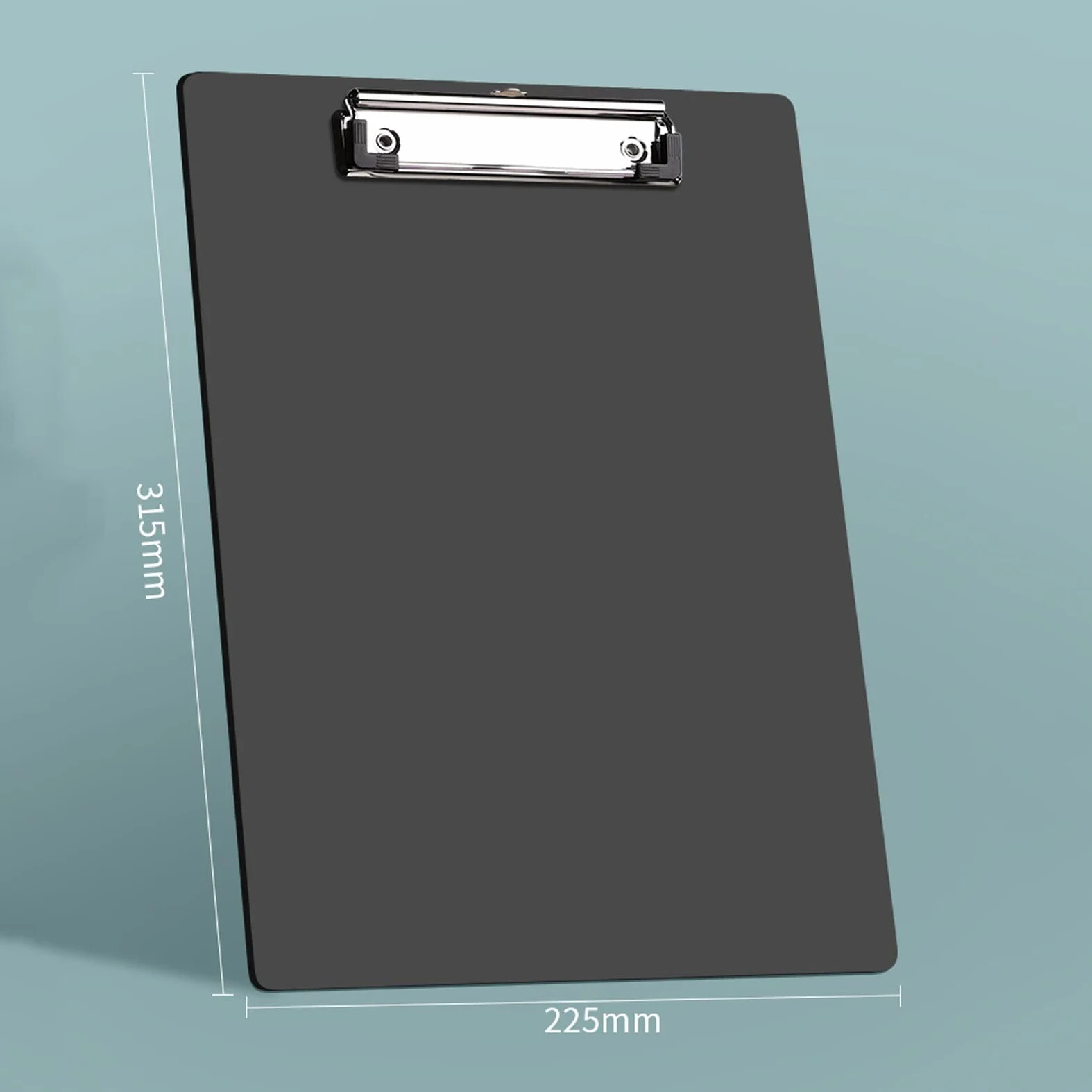 Tavoletta Portablocco Cartella A4 ispessita da 20 pezzi con cartella in plastica for l'organizzazione dei dati in plastica con fermaglio in acciaio inossidabile for scuola, ufficio e casa Clipboard Po