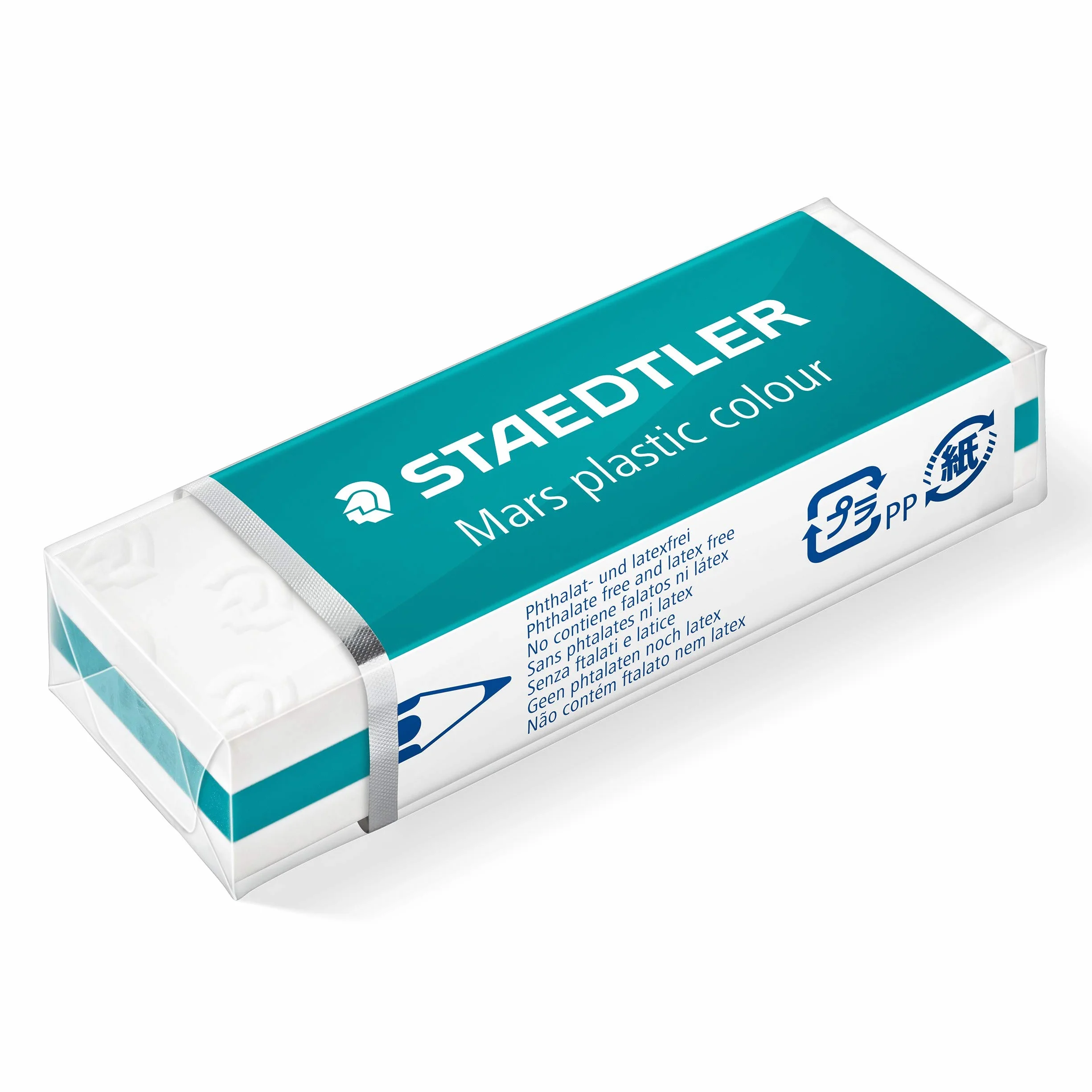 STAEDTLER Mars Plastic Colour Sandwich Eraser Blistercard 2 sztuki