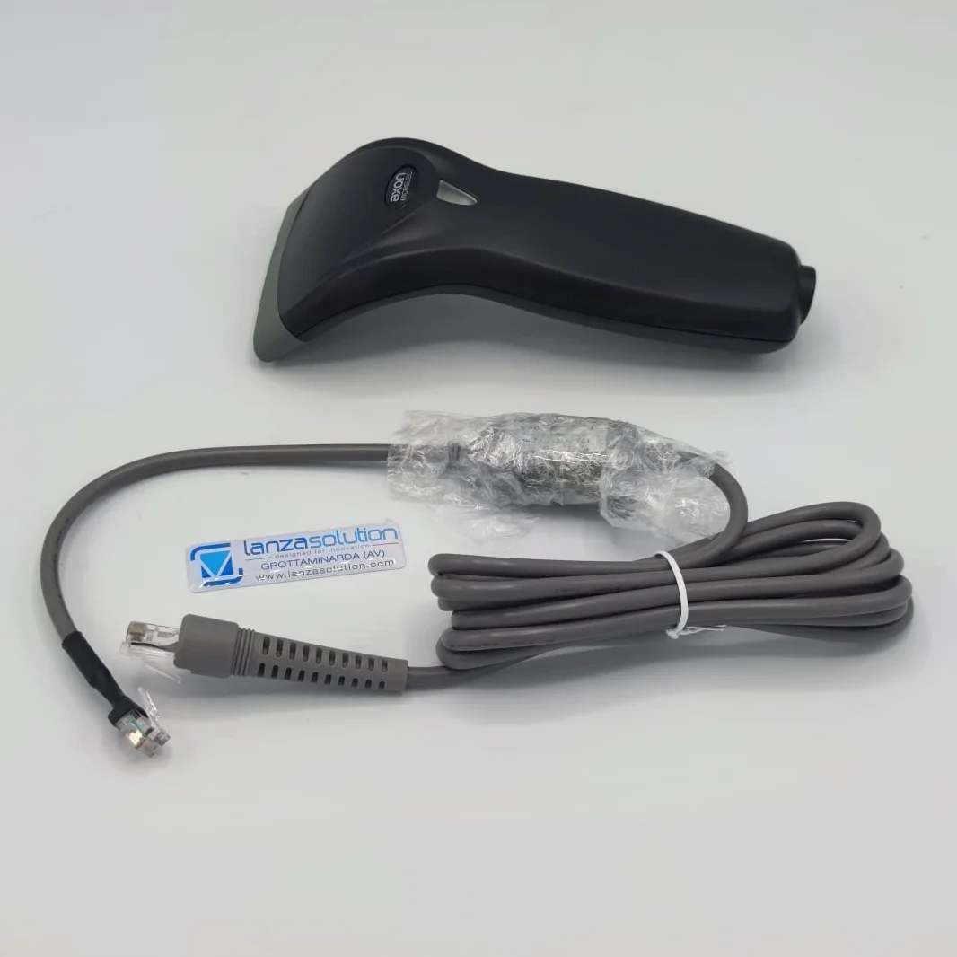 Lettore barcode USB ideale per farmacia e per registratore di cassa micrelec omologato lotteria scontrini con cavo RS-232 + cavo USB