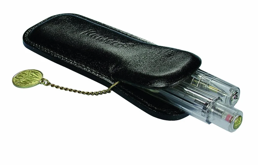 Kaweco Astuccio classico in pelle per 2 penne Sport