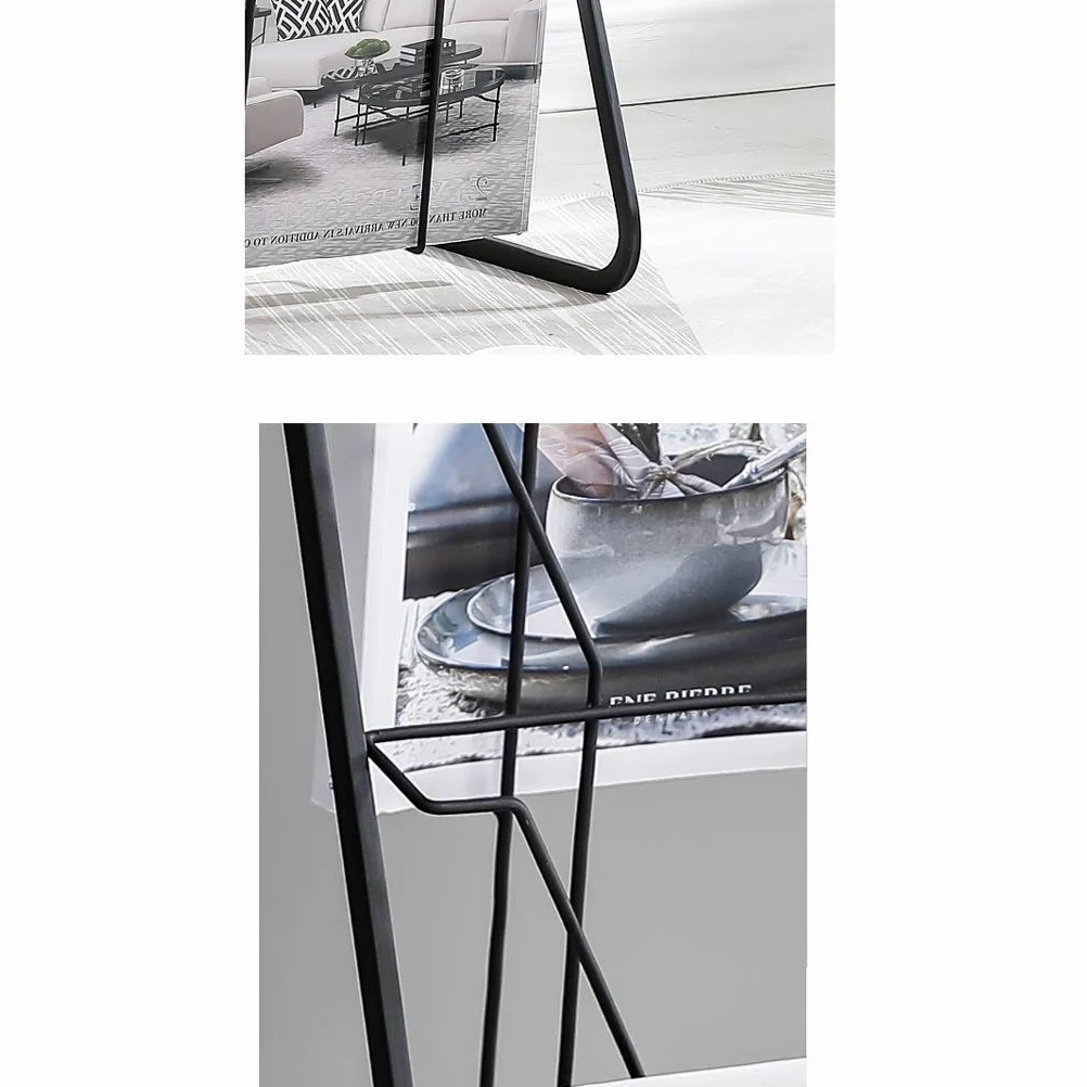 Portadocumenti, Portariviste - Portadocumenti Raccoglitore di Posta Portariviste Forniture per Ufficio Organizzatore da scrivania in Rete Metallica (Nero 67 * 27,8 * 23 cm)