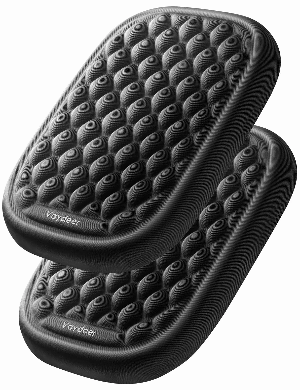 Vaydeer Poggiapolsi ergonomico 2 cuscinetti imbottiti per braccioli supporto per polso computer scrivania