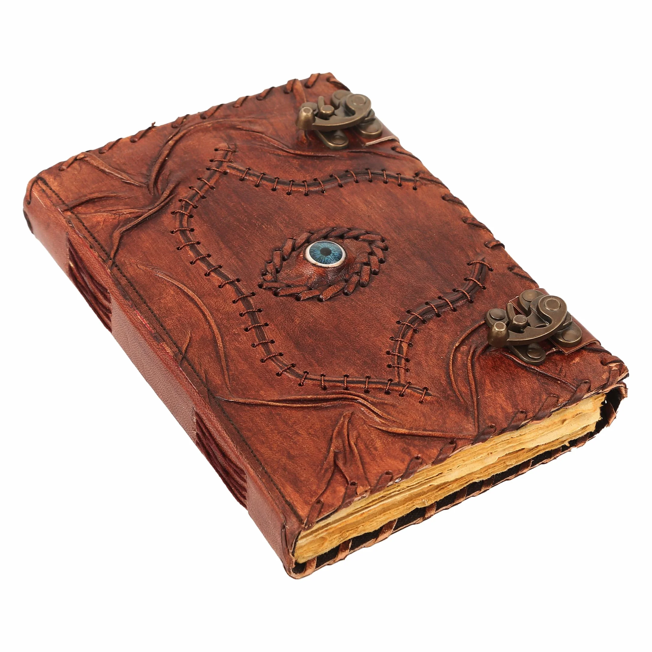 ULCH Hocus Pocus Decor Libro degli Incantesimi Decorazioni di Halloween Regali Magia Libro delle Ombre Hocus Pocus 2 Libro delle Ombre Vintage Leather Journal (25,4 x 17,8 cm, Hocus Pocus 1)