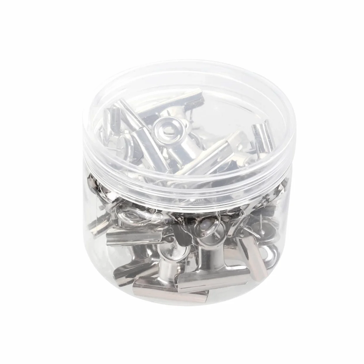 NUOBESTY 60pezzi Clip Binder Metalliche Per Ufficio Clip Da Scrivania Regolabili Per Organizzare Documenti e Forniture Di Cancelleria Confortevoli e Resistenti Nero