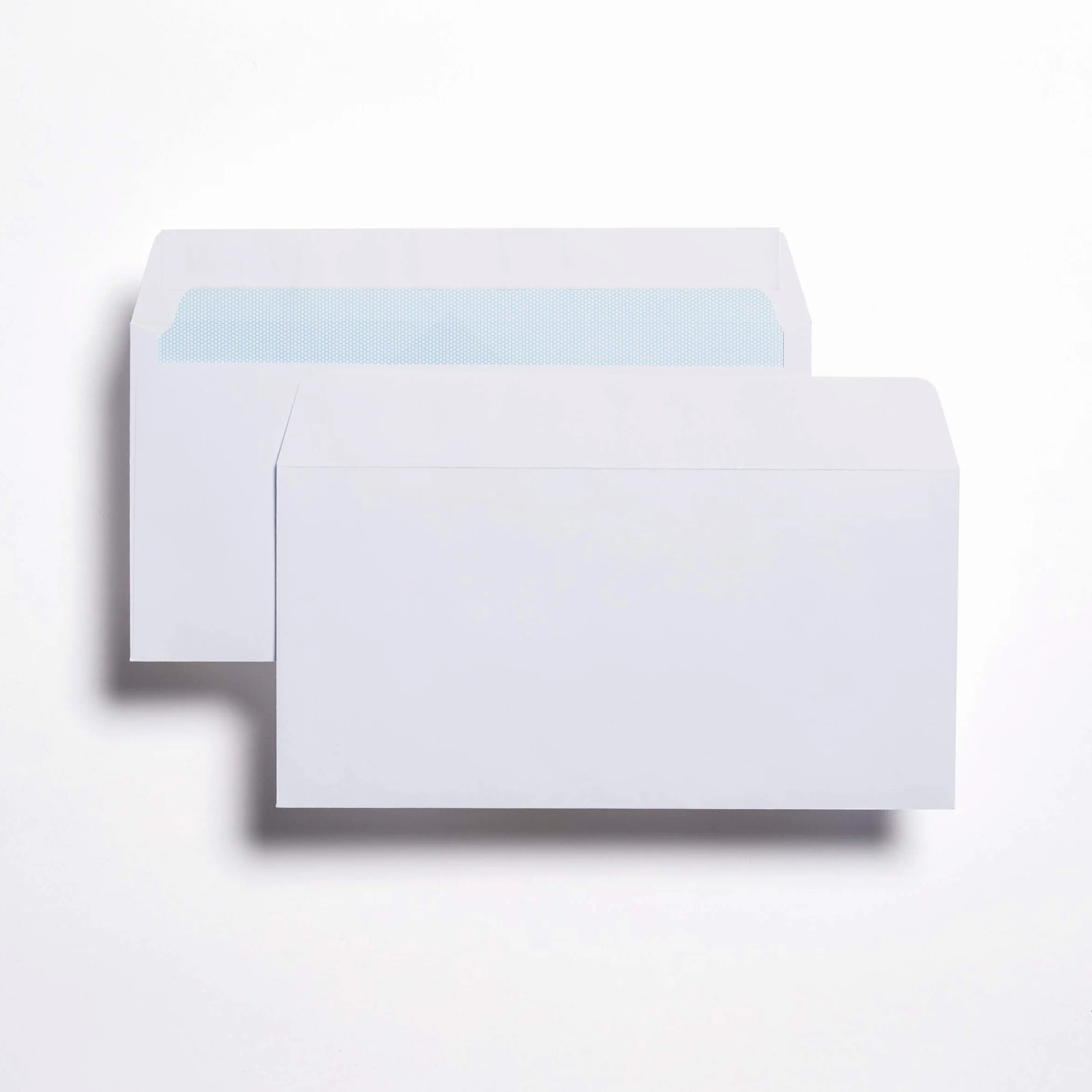 Indigo 100 gsm, confezione da 500 buste bianche Peel & Seal: 110 x 220