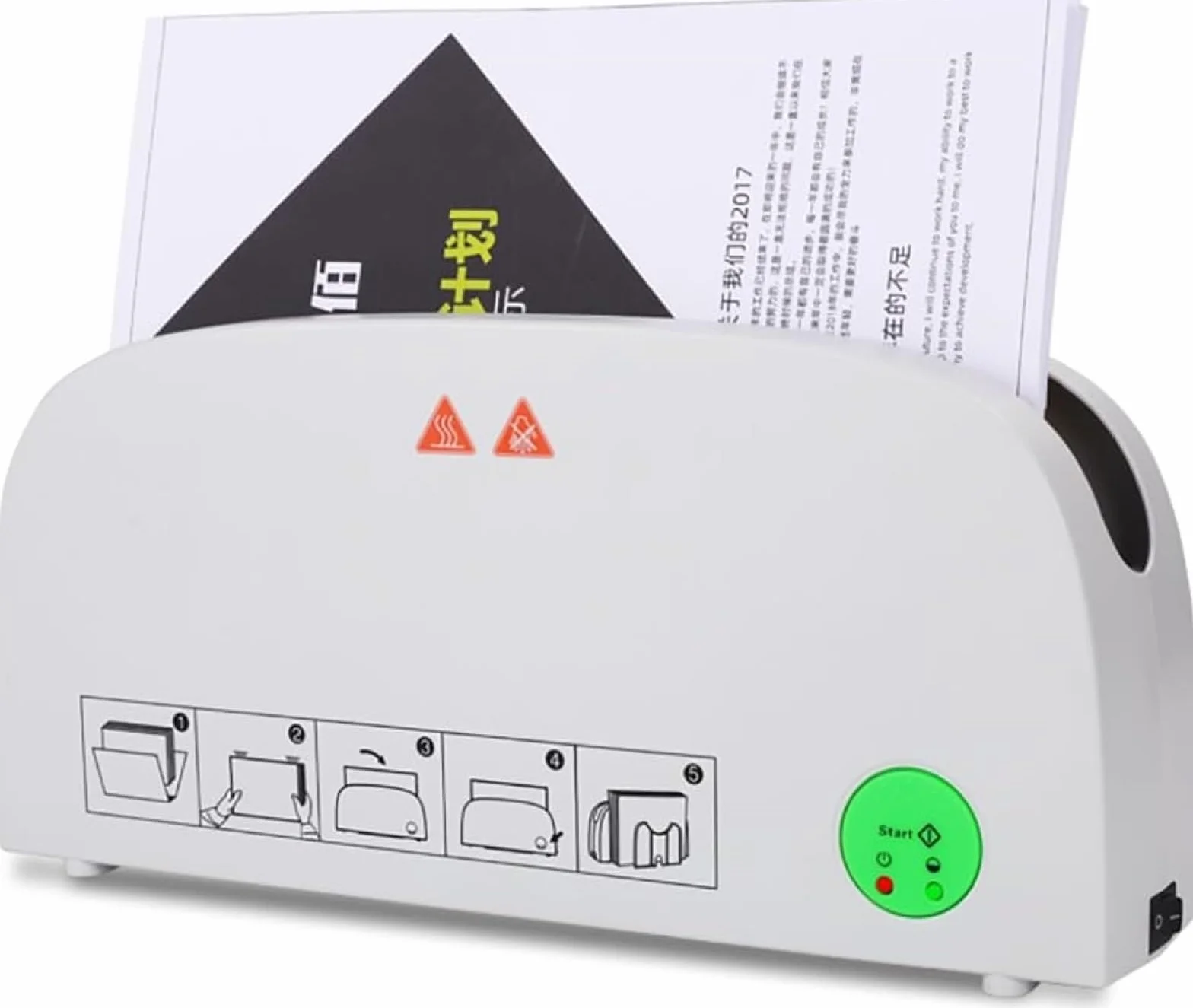 Rilegatrice Elettrica Portatile A Caldo Per Ufficio, Rilegatrice Termica A4 Con Spessore Massimo Di Rilegatura 33 Mm, Kit Di Rilegatura Per Libri A4 Rilegatura Rapida 1 Minuto Per Documenti E Report