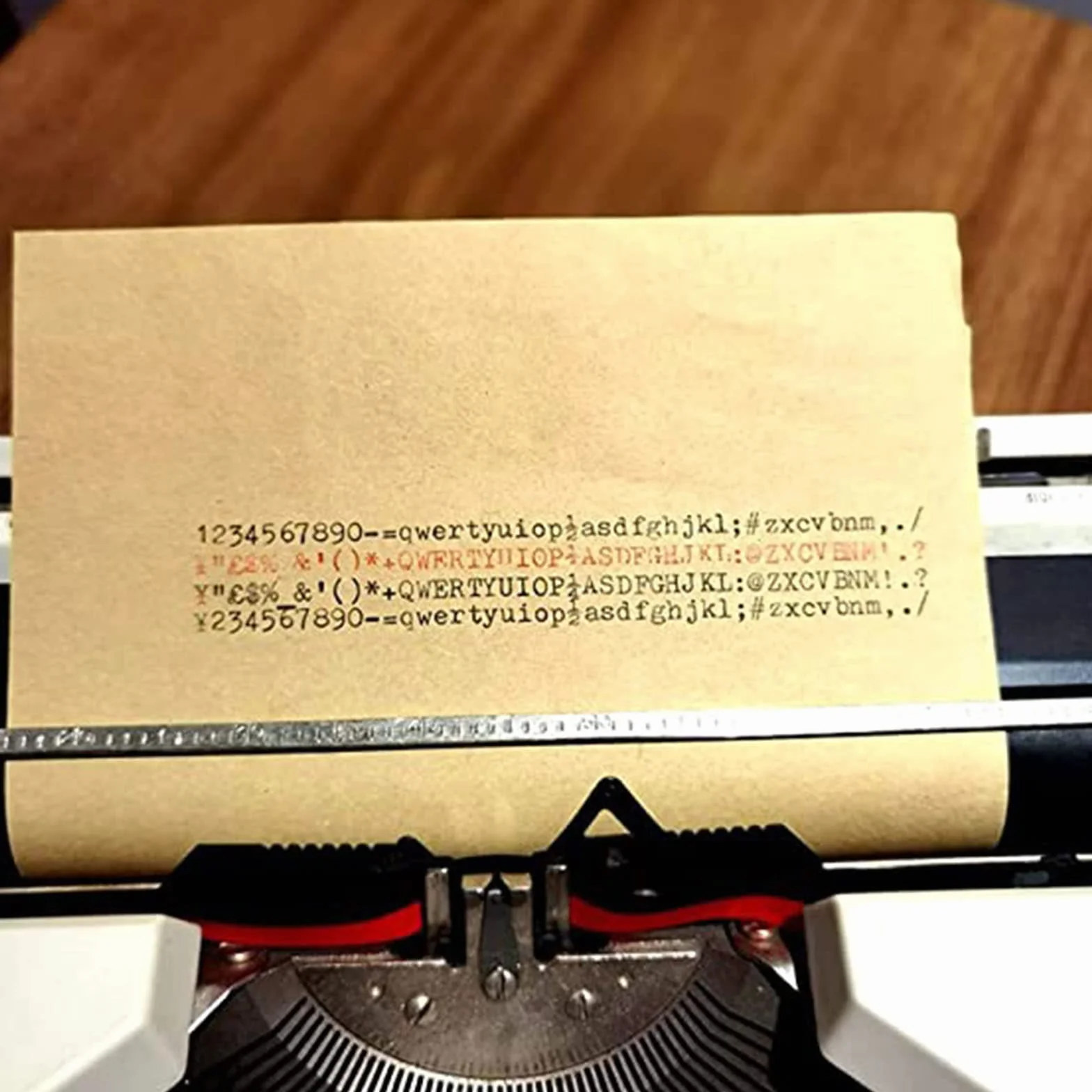 Macchina da Scrivere Vintage, Macchina da Scrivere Inglese Manuale Meccanica, Macchine da Scrivere Portatili di Ispirazione retrò per Scrivere Lettere E Lavori Manuali