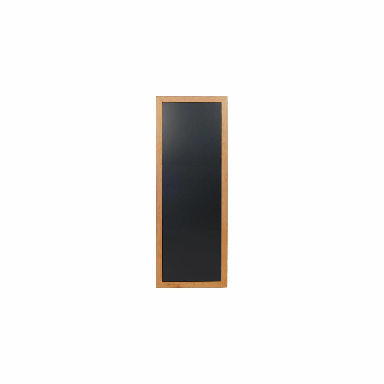 SECURIT - Lavagna da Parete Lunga - Per Pennarelli a Gesso Liquido - Per Bar, Ristoranti, Pub, Negozi - Cornice in Legno Duro - 56x150cm - Colore Teak