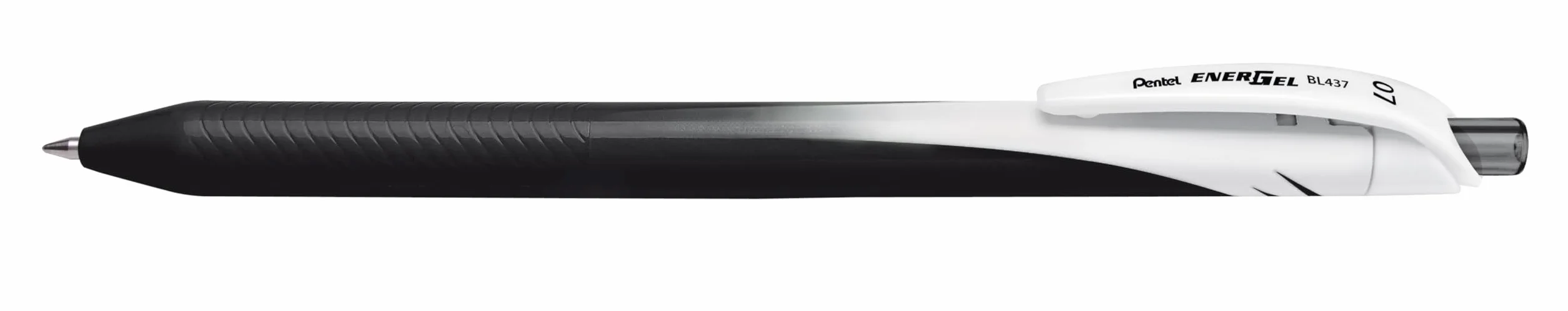 Pentel BL437 Energel Slim roller gel 0,7 mm nero 6 pezzi