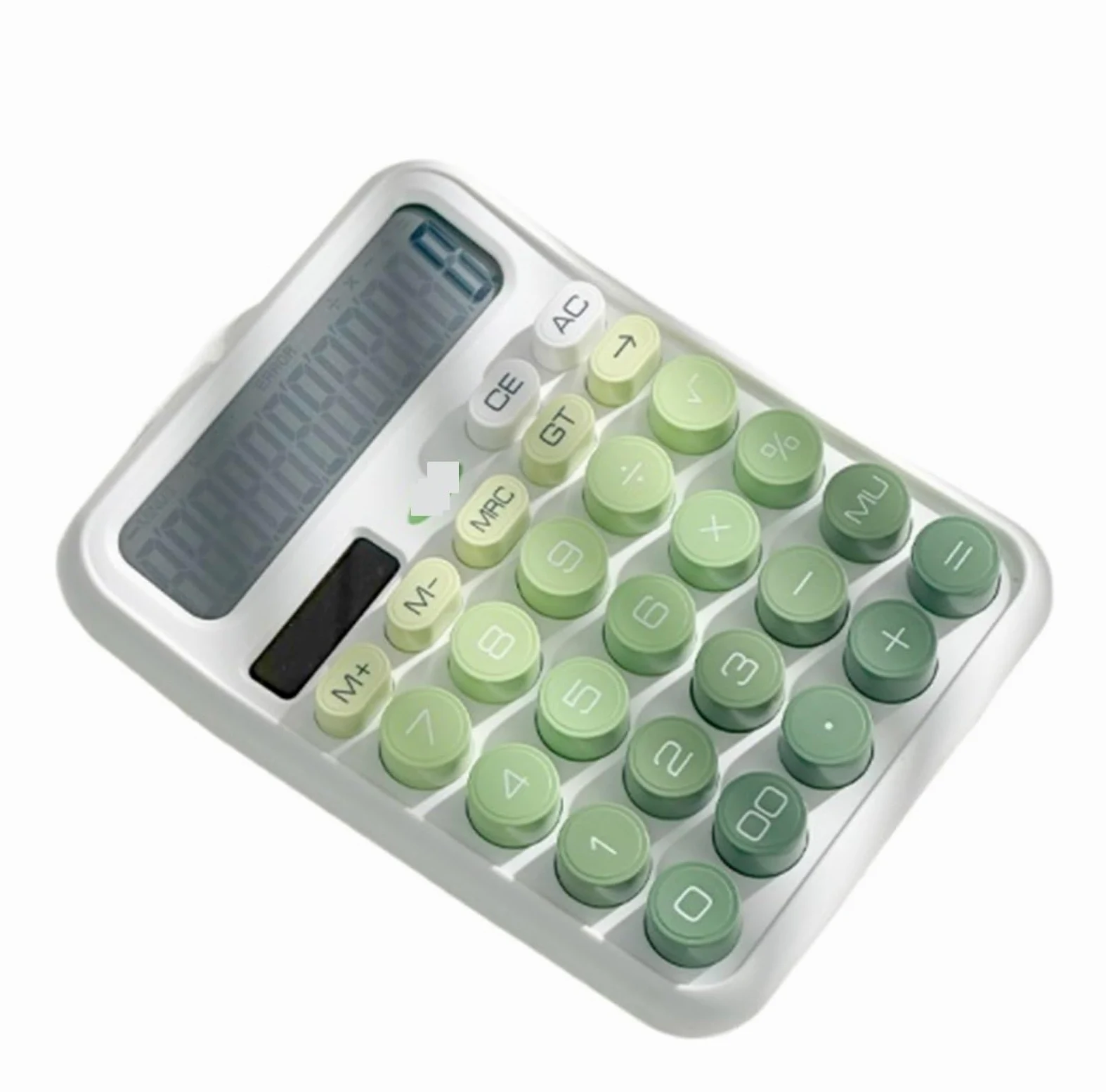 Strumenti Di Calcolo Calcolatrice Da Tavolo Multifunzionale Con Schermo LED Adatta For L'uso Scolastico, Domestico E In Ufficio Adatto Per Lo Studio(Grün)