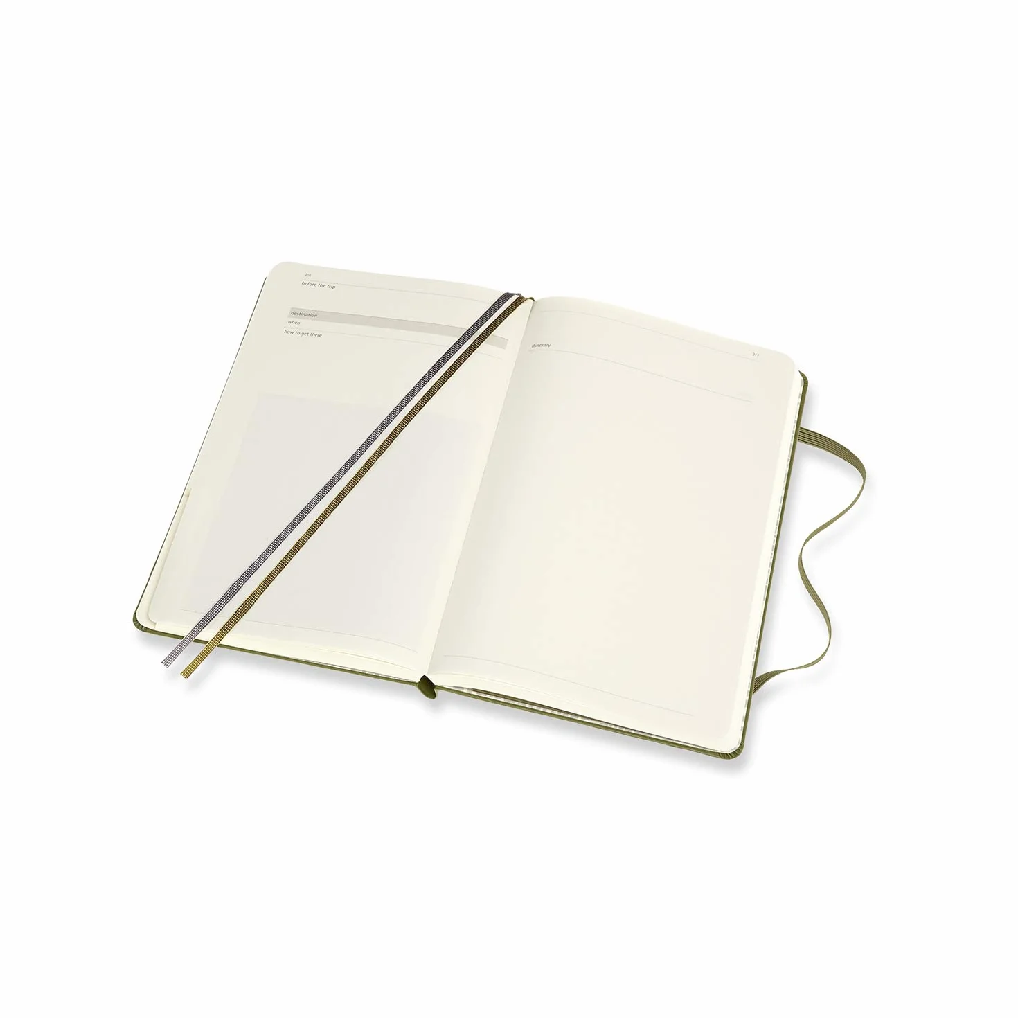 Moleskine Traveller's Journal, Taccuino a Tema per Organizzare e Ricordare i Tuoi Viaggi, Copertina Rigida, Formato Large 13 x 21 cm, 400 Pagine